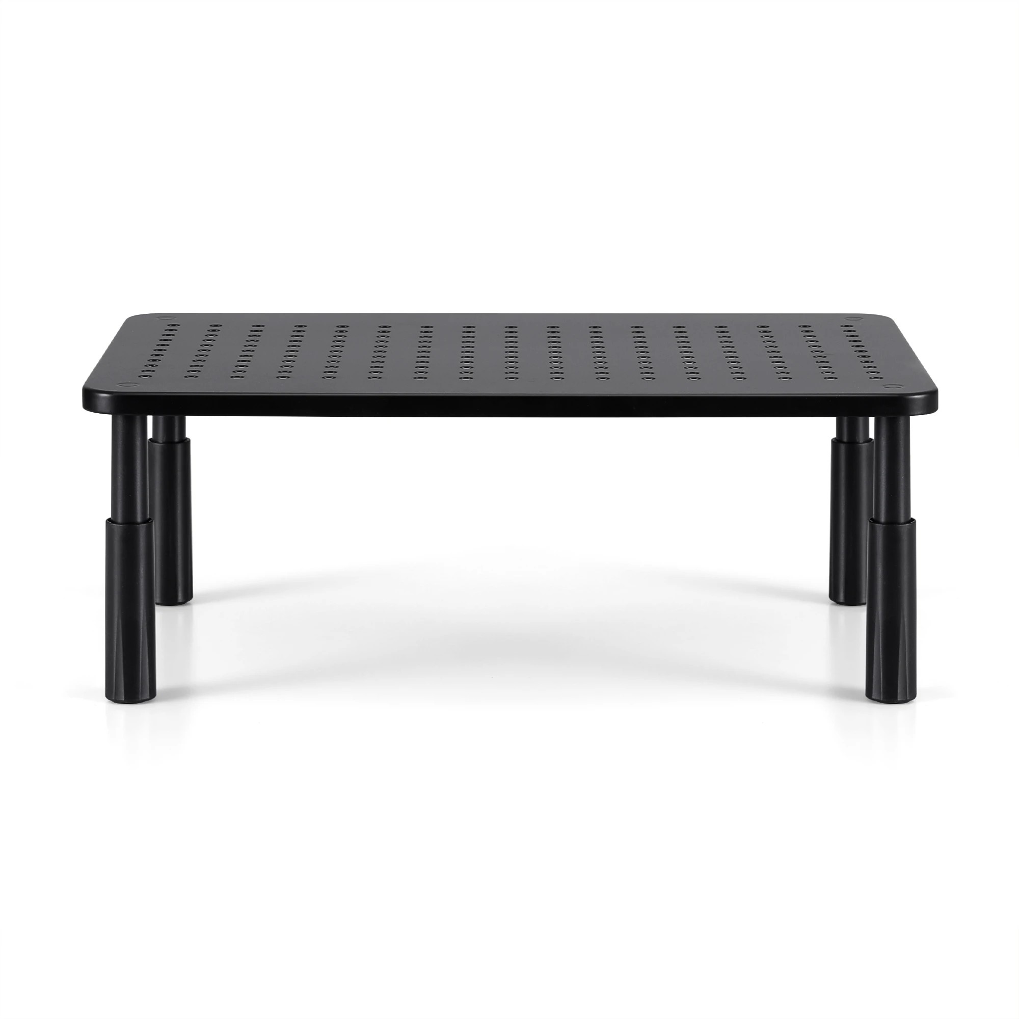 3 Artiss Monitor Stand Adjustable Riser For Computer Monitor And Laptop 3 Height Desk Organizer - Black, 3 of 8