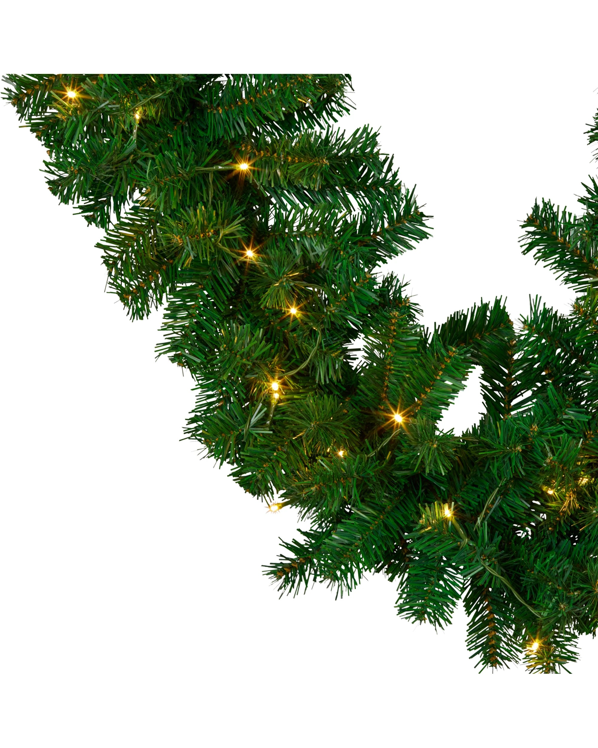 5 Christabelle 2.7m Christmas Garland With Led Lights Chadwick Tree Decoration Ornament, 5 of 6