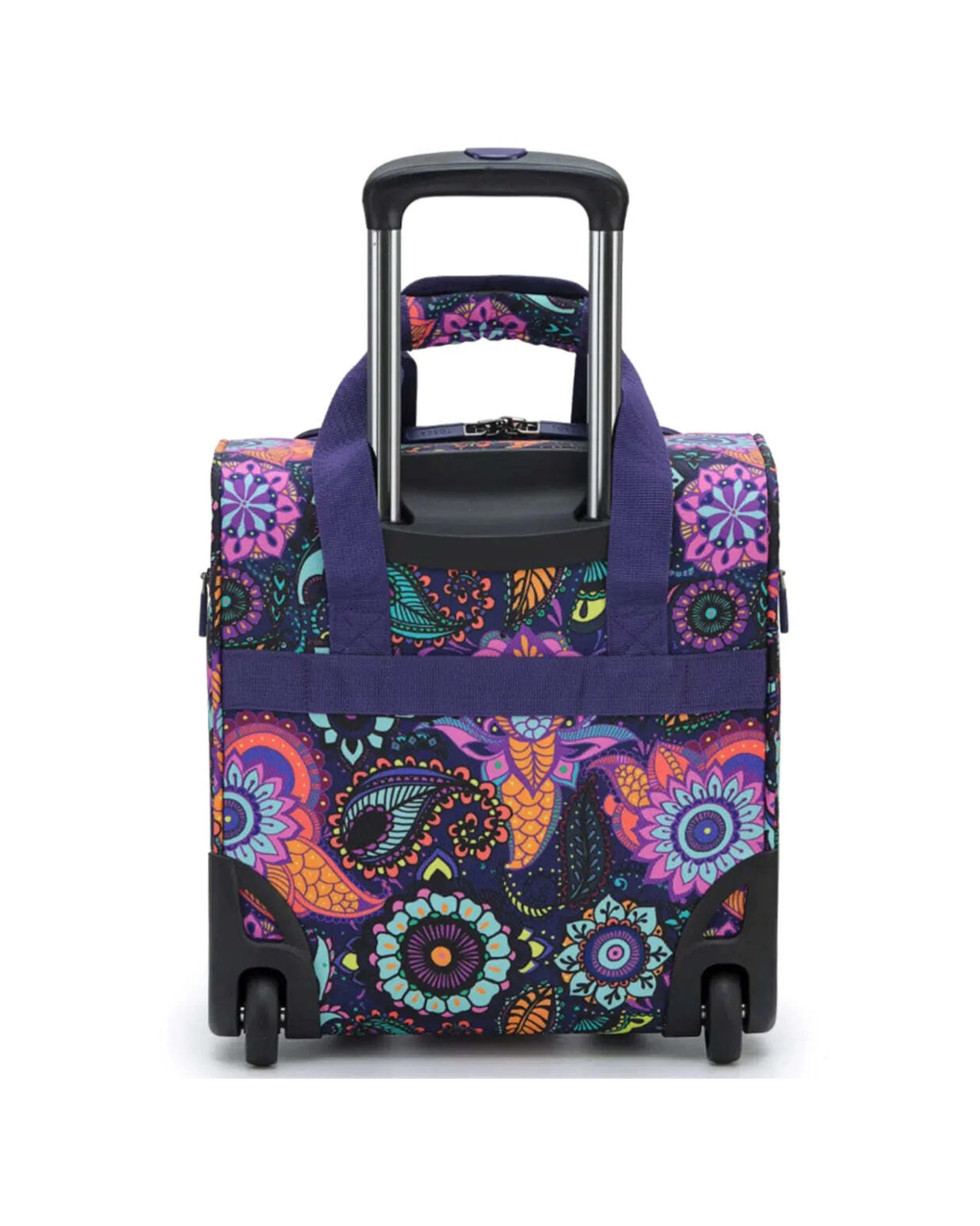 5 Tosca So Lite Onboard 2-Wheel Under Seat Bag Feather Light Expandable RFID Paisley - Multi, 5 of 5