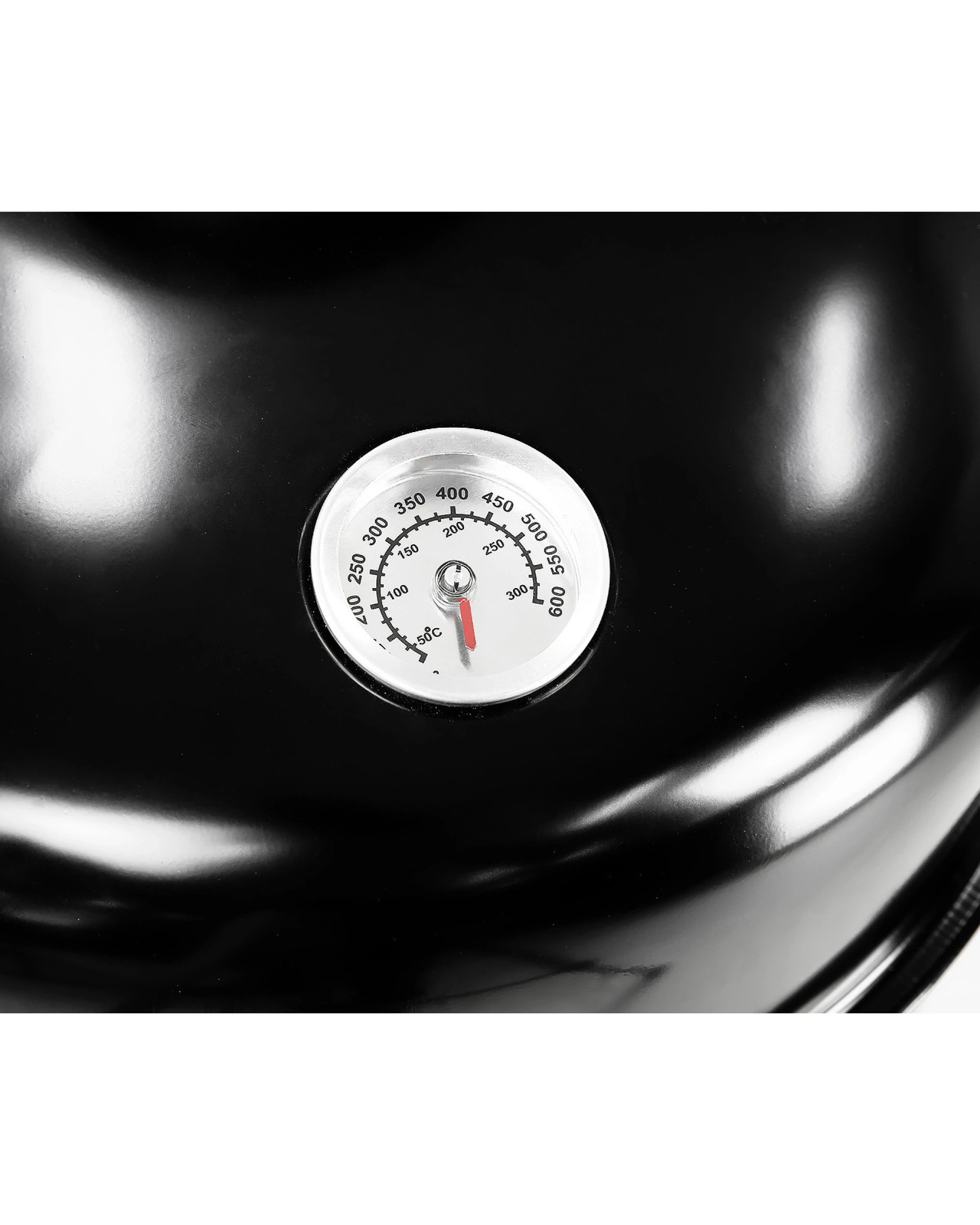 6 Wallaroo 3in1 Charcoal BBQ Smoker Grill Barbecue Outdoor - Black, 6 of 10