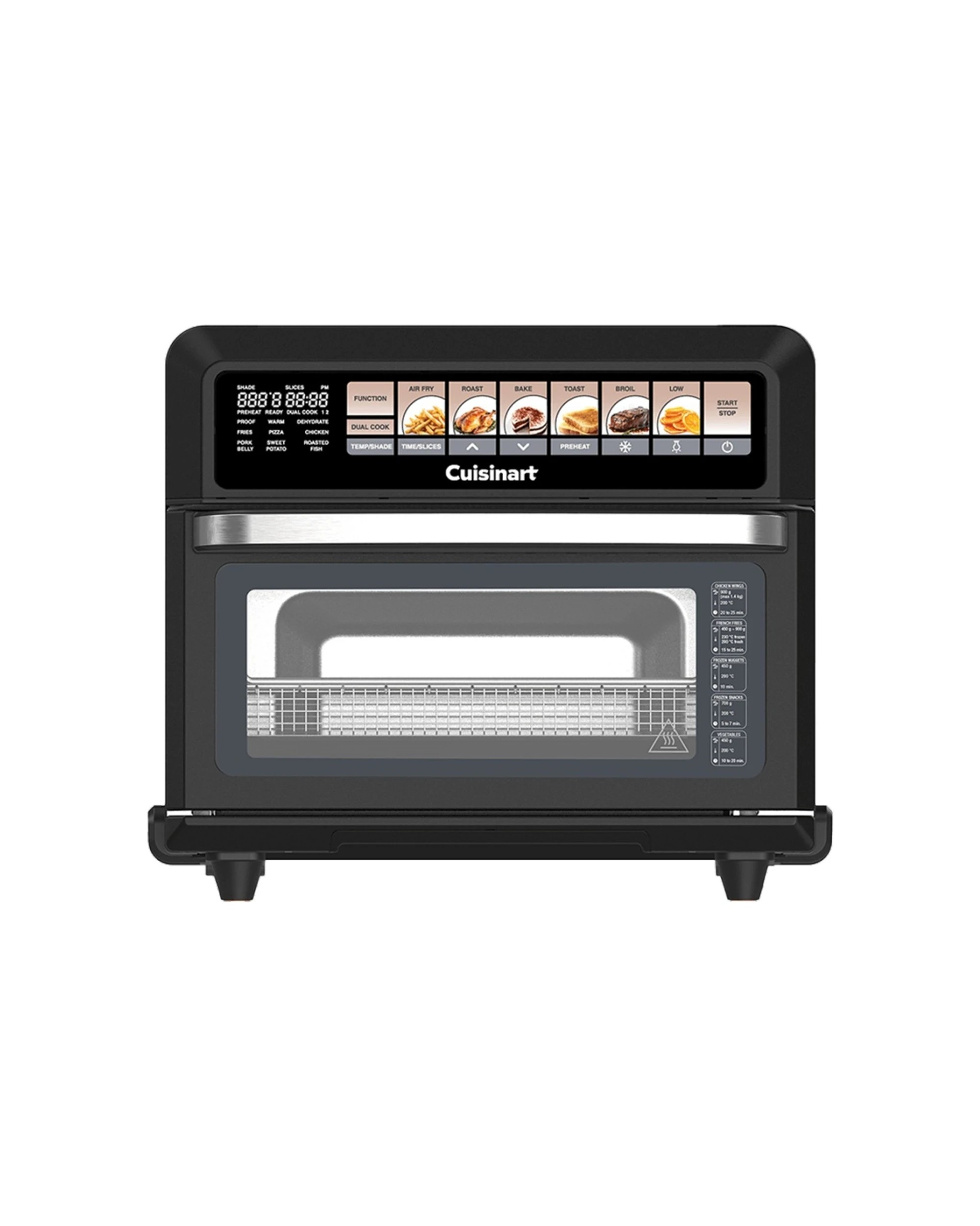 4 Cuisinart Electric Toaster Oven Air Crisp Pro 1630W Vacuum Insulated Matte - Black, 4 of 5
