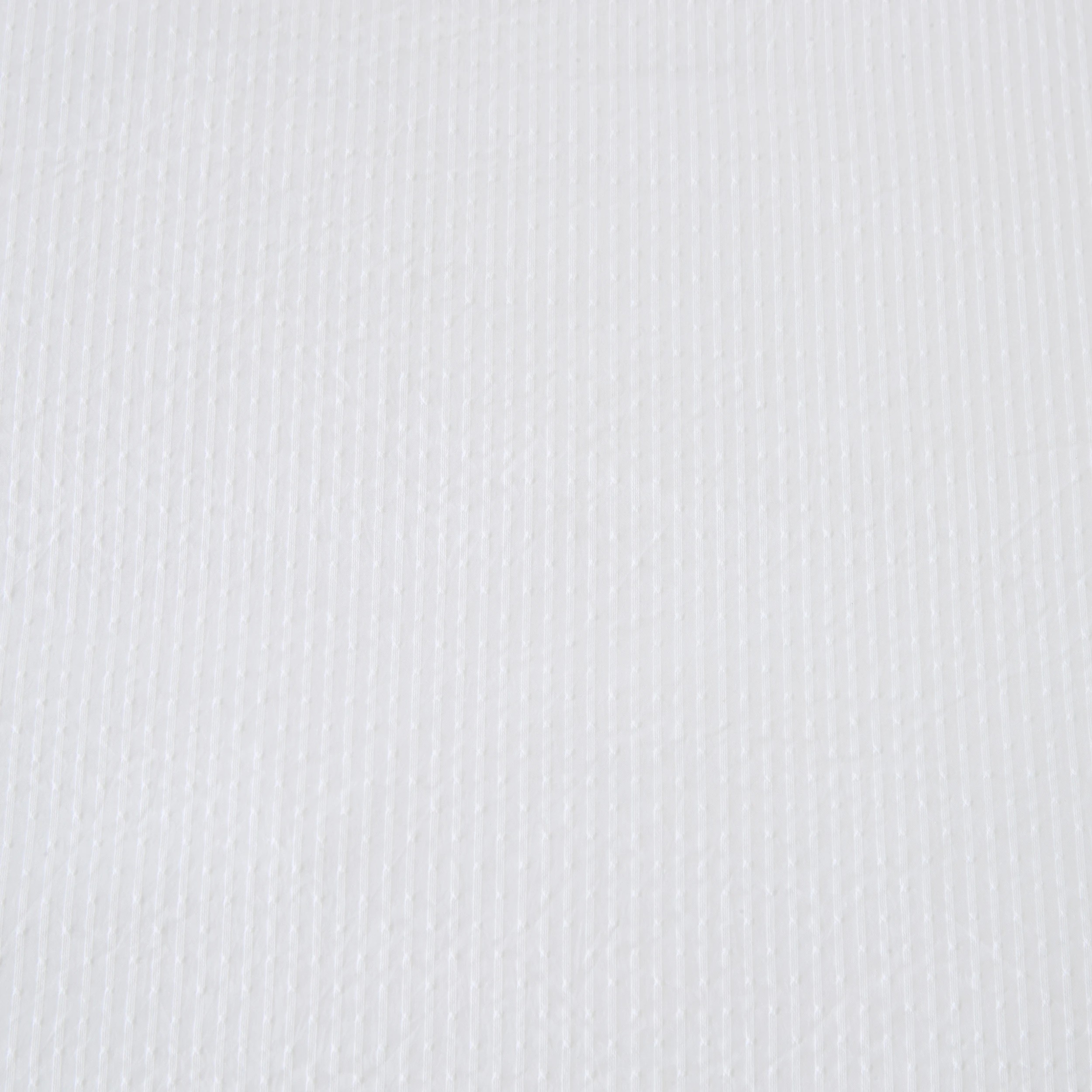 6 Ruffle Cotton Quilt Cover Set - Queen Bed, White, 6 of 6