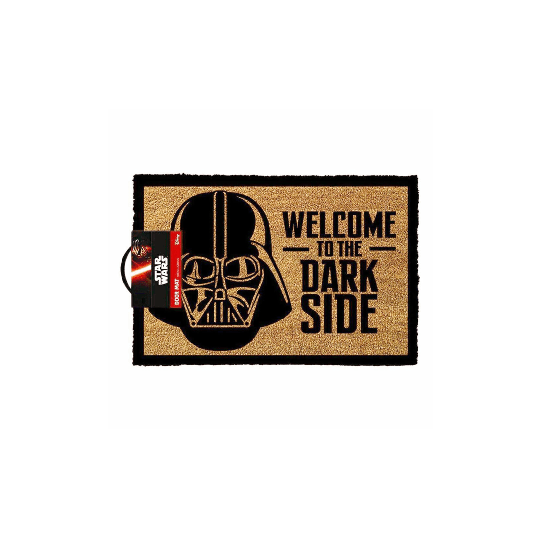 2 Star Wars 60x40cm Welcome To The Dark Side Door Mat Floor Entrance Rug Brown
 - Brown, 2 of 2