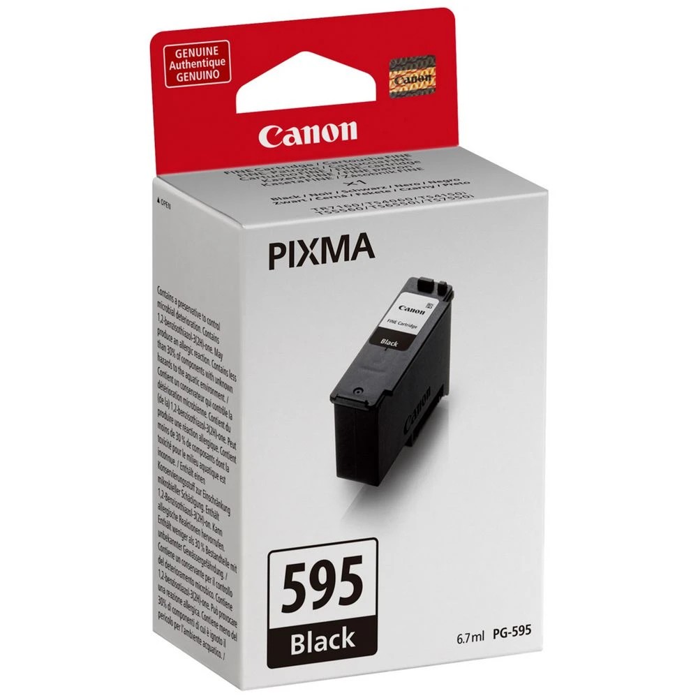 2 Canon PG-595 Ink Cartridge Black, 2 of 3