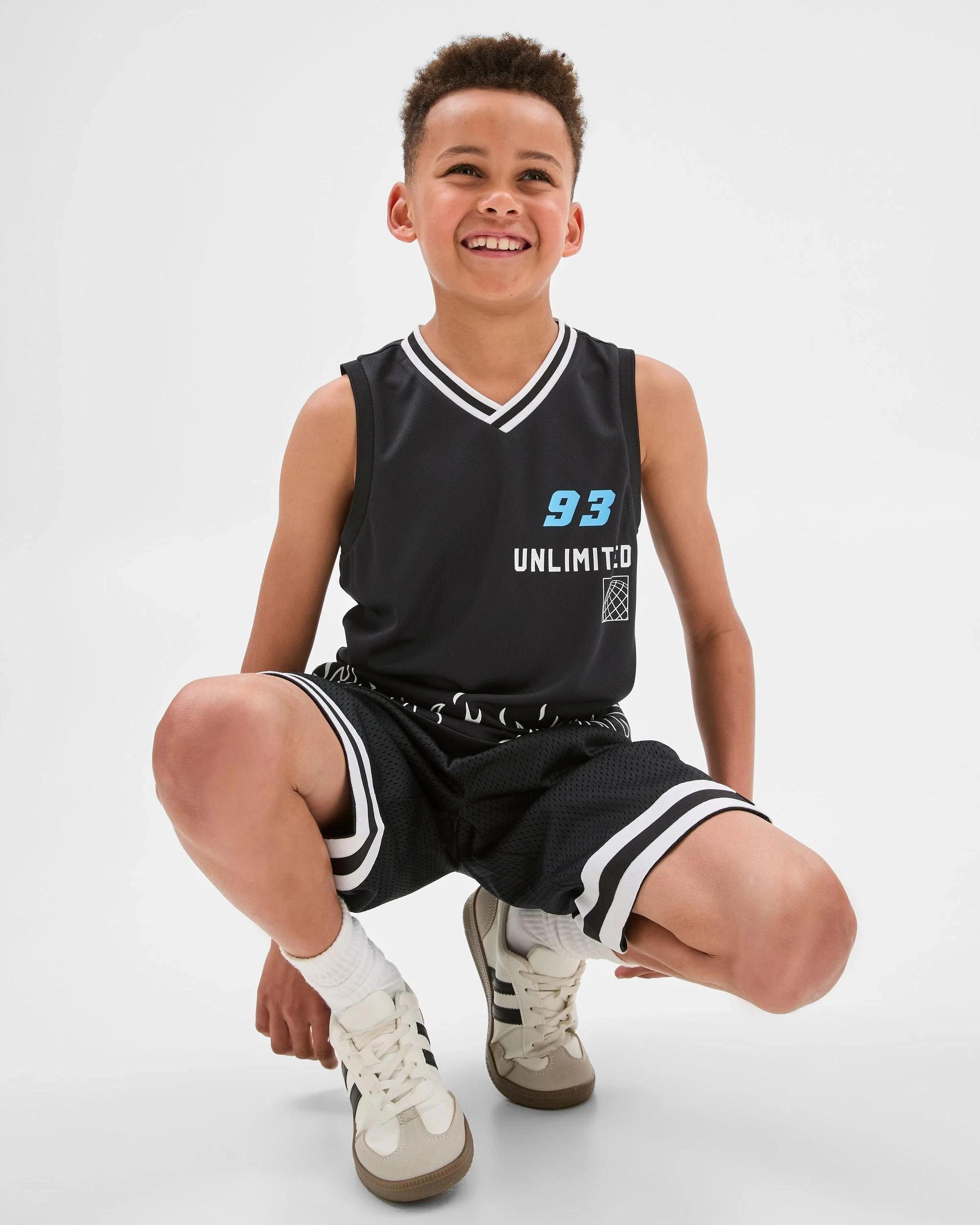 4 Target Active Basketball Shorts BLACK, 4 of 5