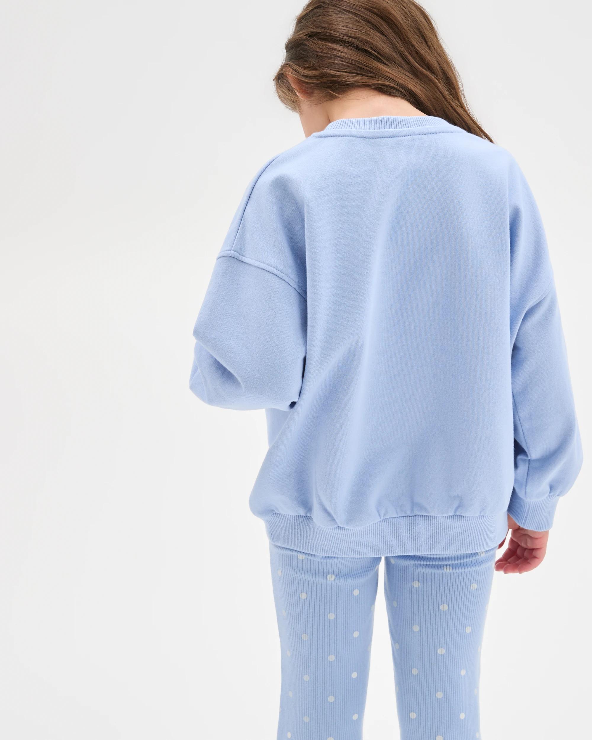 3 Disney Lilo & Stitch Australian Cotton Fleece Top and Flare Pants Set LILO BLUE FOIL, 3 of 7