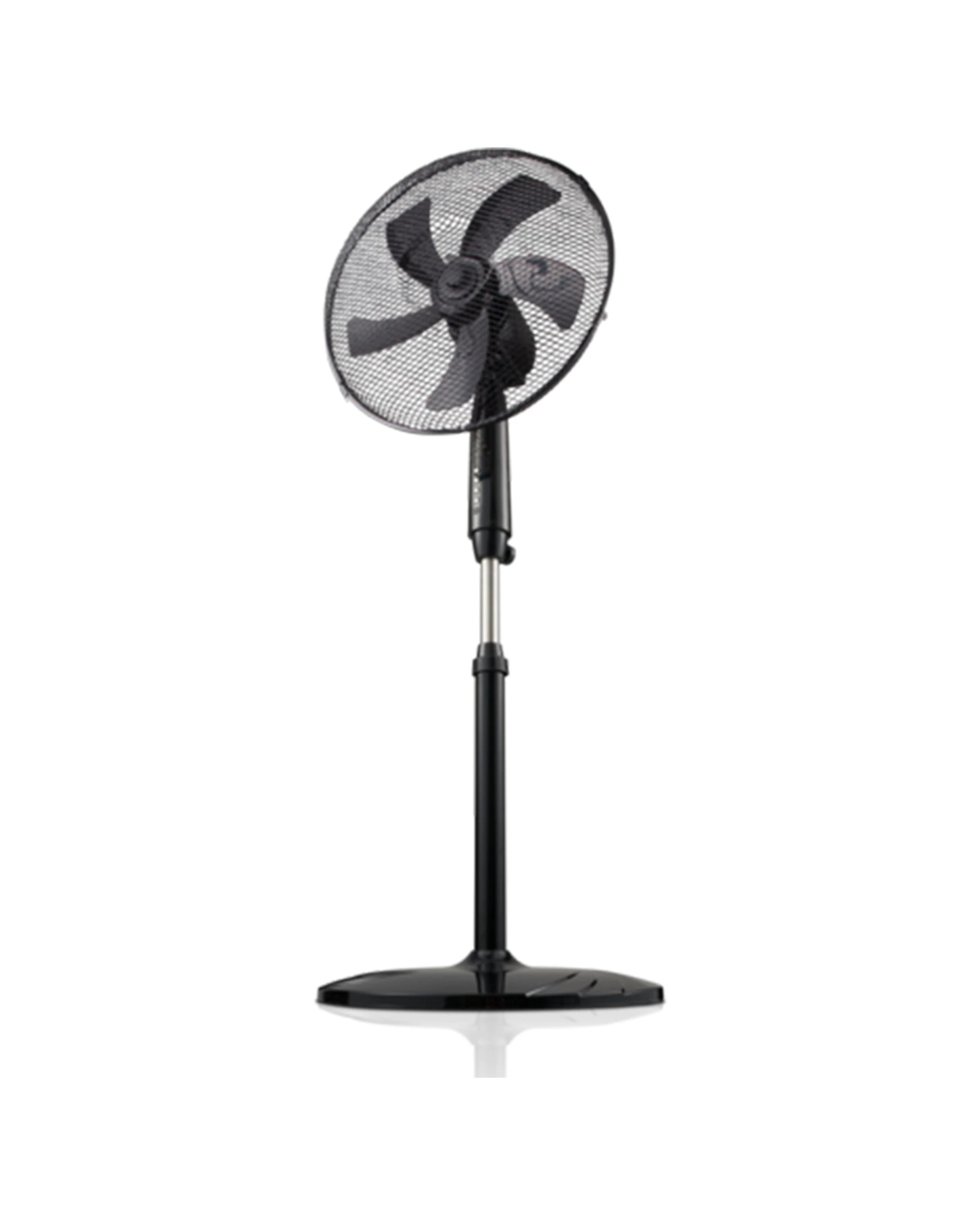 1 Goldair Oscillating Pedestal Fan 40cm With Remote Round Base - Black, 1 of 1