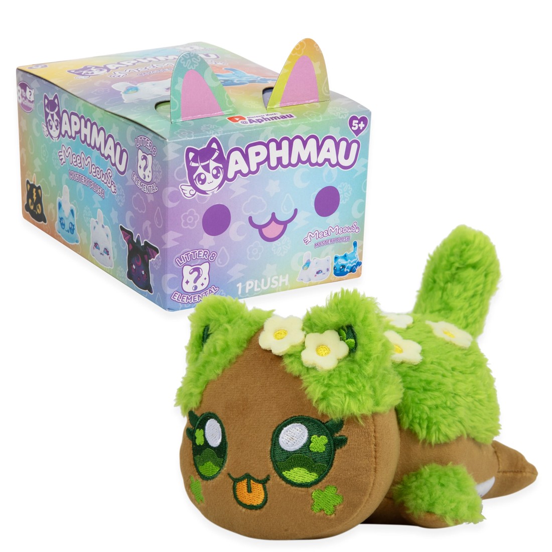 10 15cm Aphmau MeeMeows Litter 8 Mystery Plush Toy: Elemental - Assorted, 10 of 10
