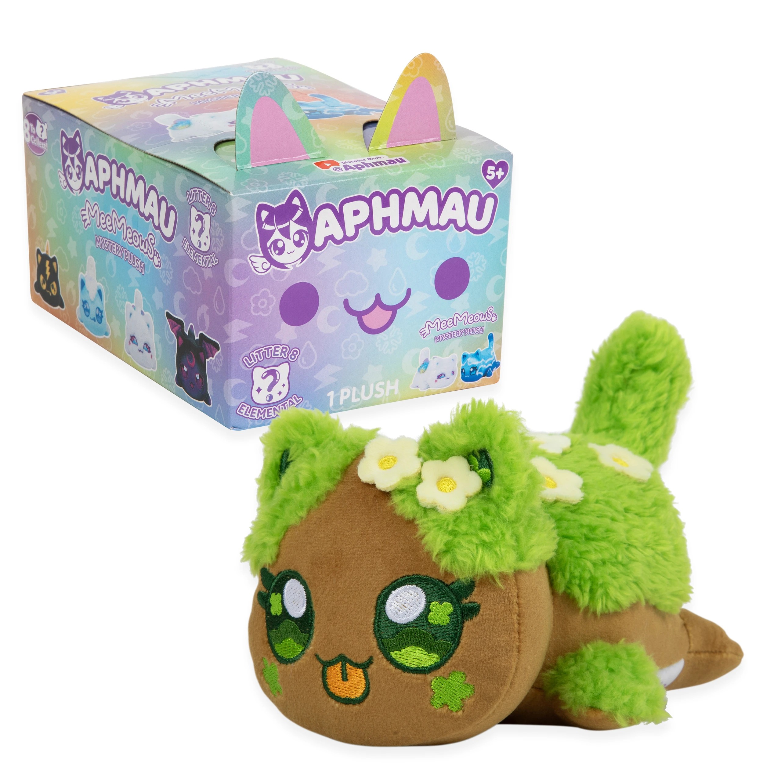 10 15cm Aphmau MeeMeows Litter 8 Mystery Plush Toy: Elemental - Assorted, 10 of 10