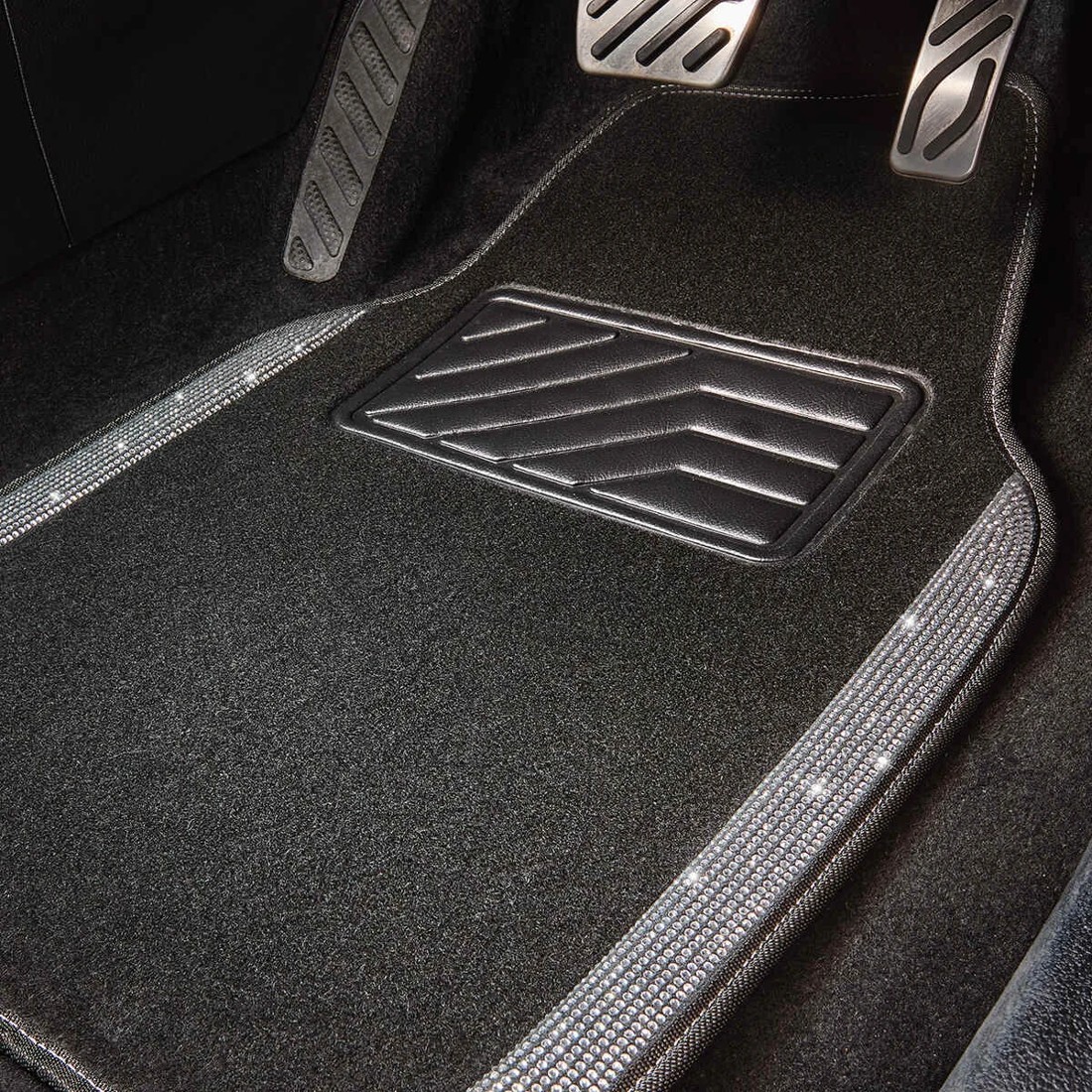 1 4 Pack Diamante Floor Mats, 1 of 10