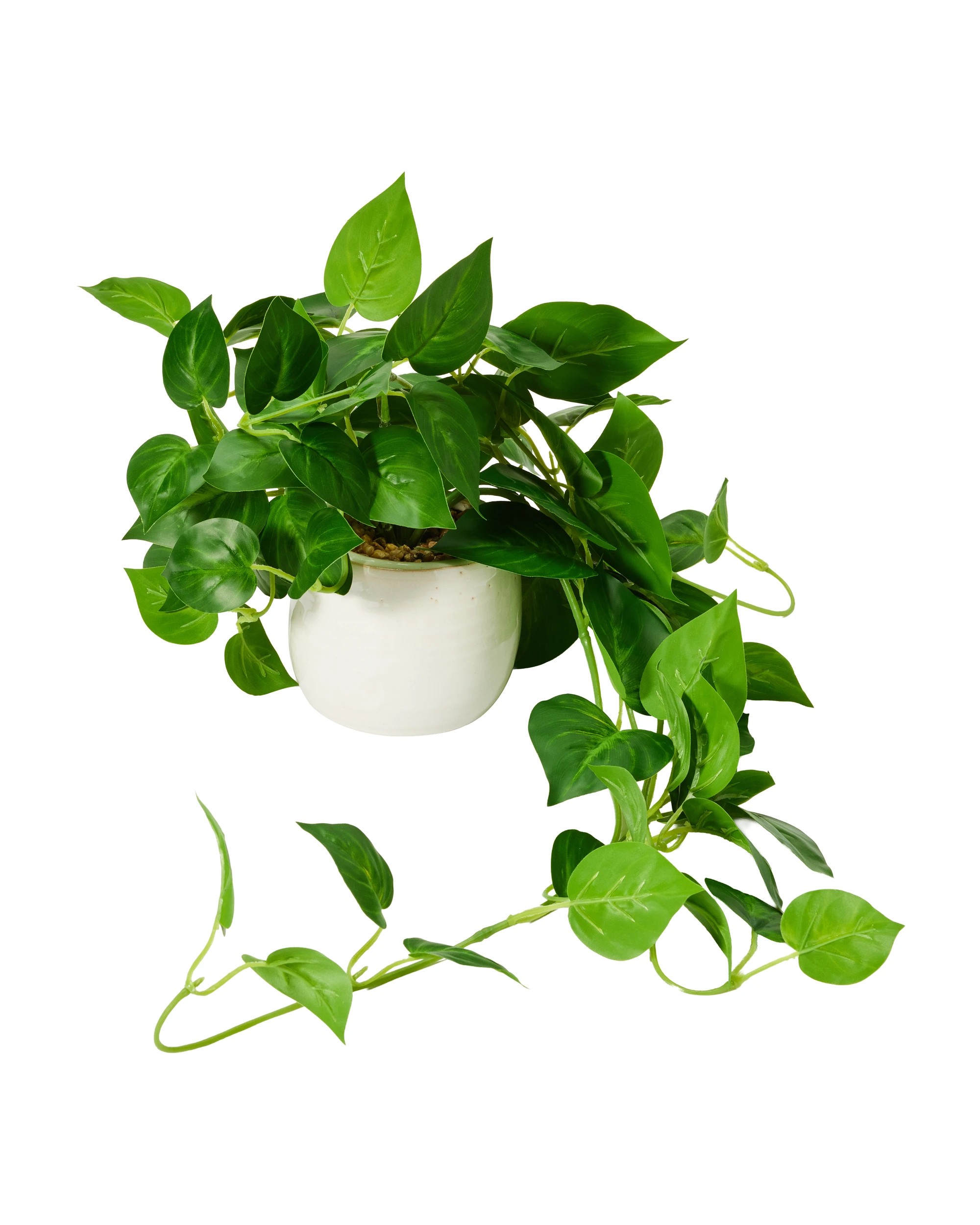 1 Artificial Draping Pothos in Pot, 1 of 3