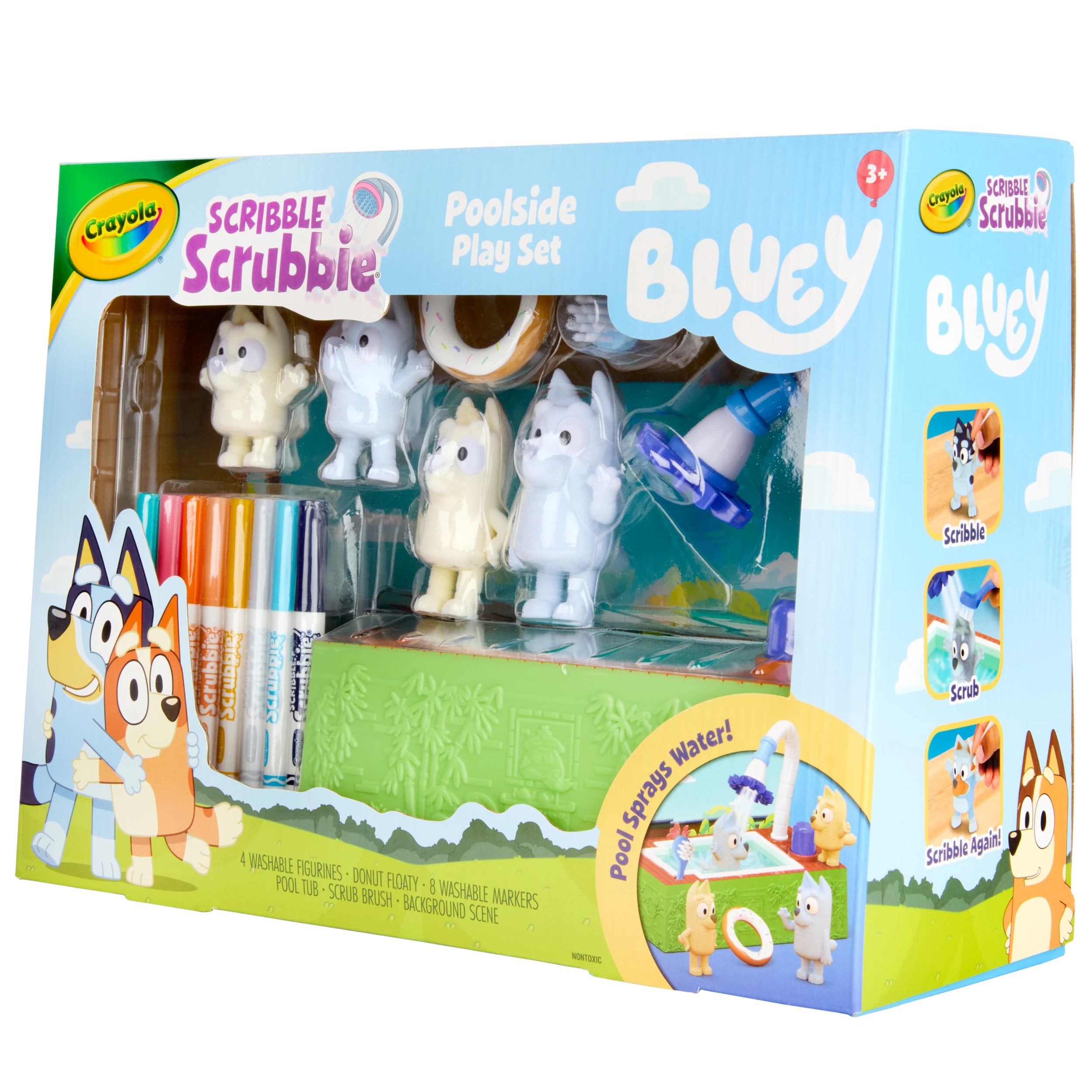 5 Crayola Bluey Poolside Scribble Scrubbie, 5 of 9