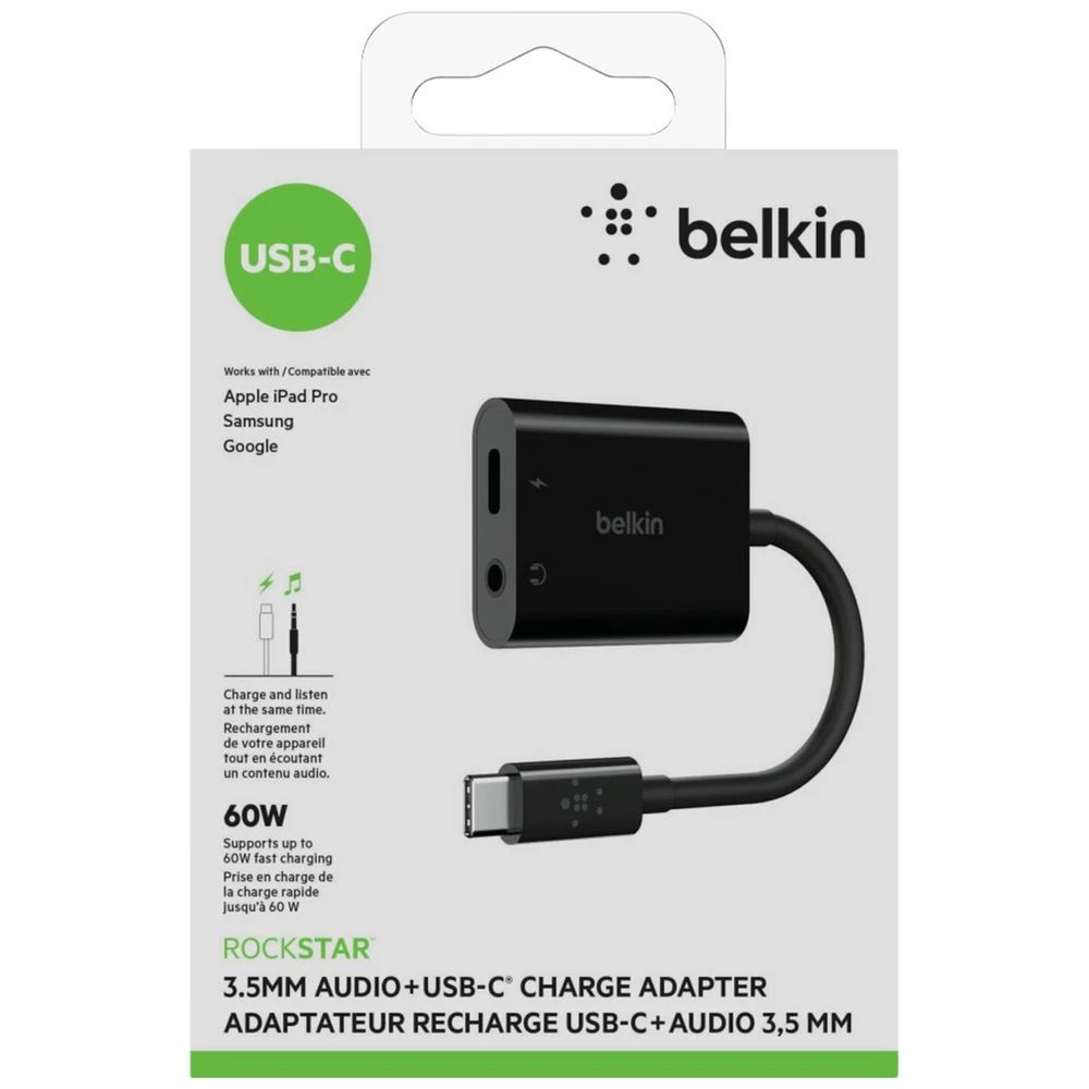 4 Belkin USB-C Audio + Charge Adapter 20cm, 4 of 4