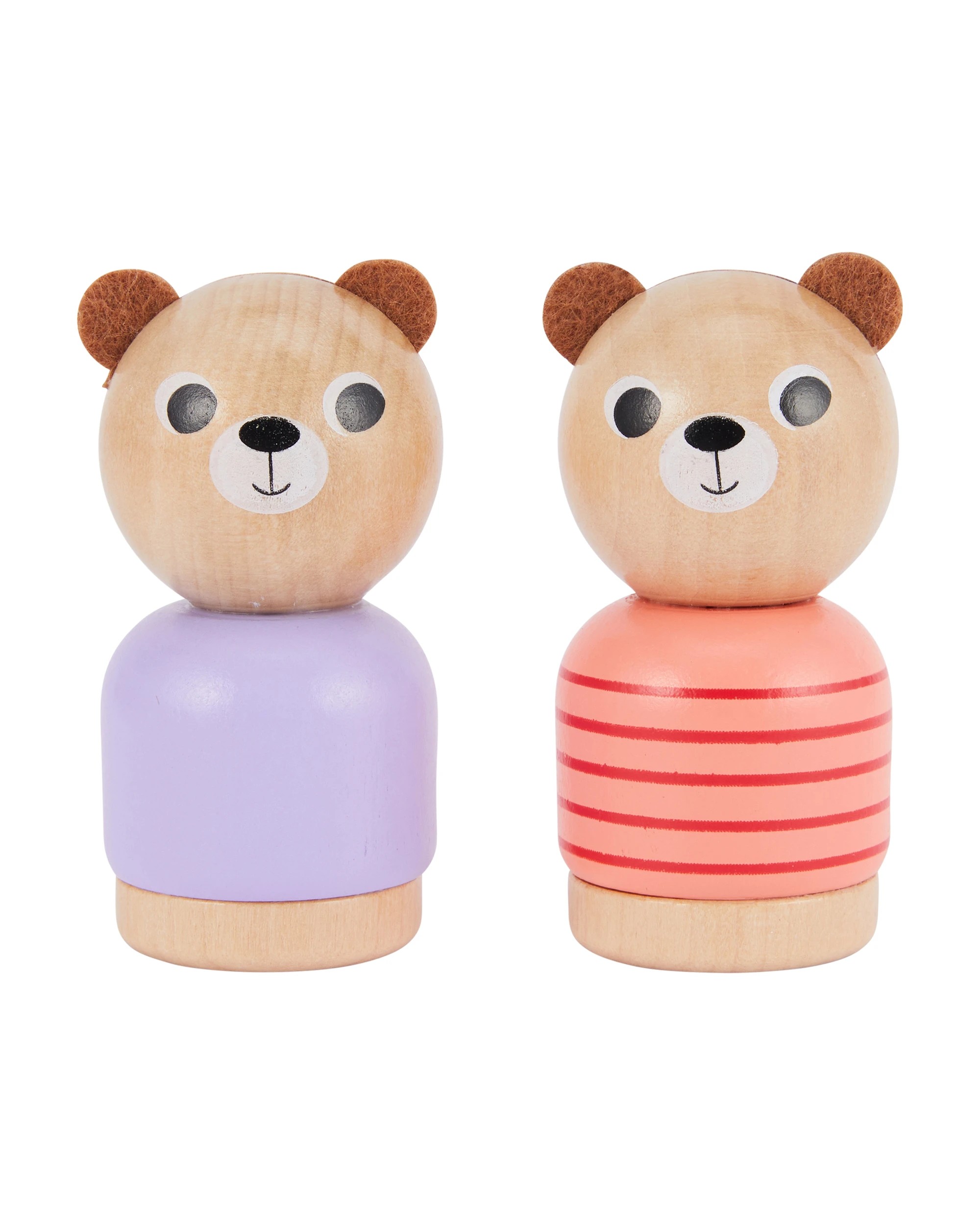 7 Wooden Bear Car Set, 7 of 9