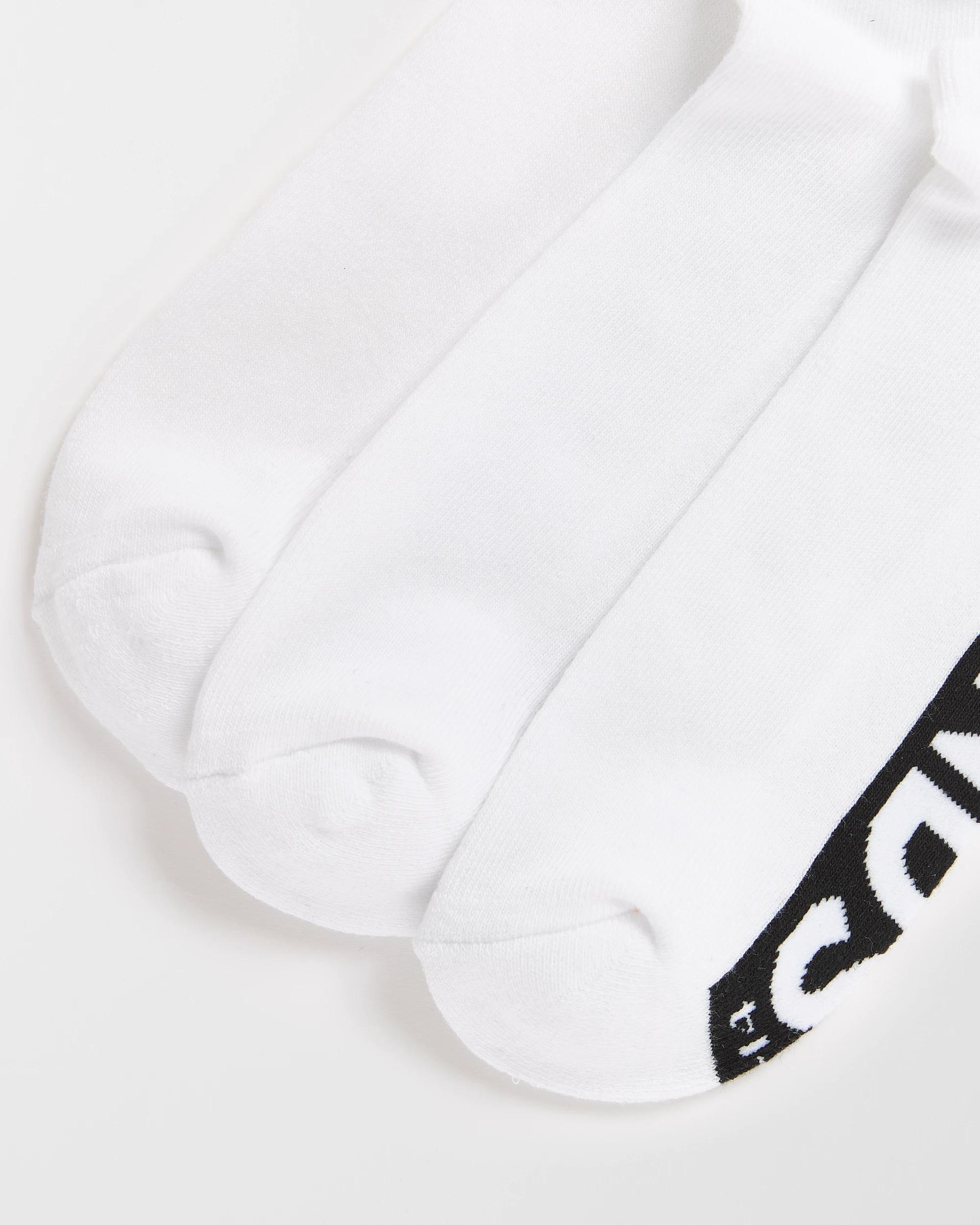 2 Mens Original Low Cut Socks 3 Pack - Bonds WHITE, 2 of 2