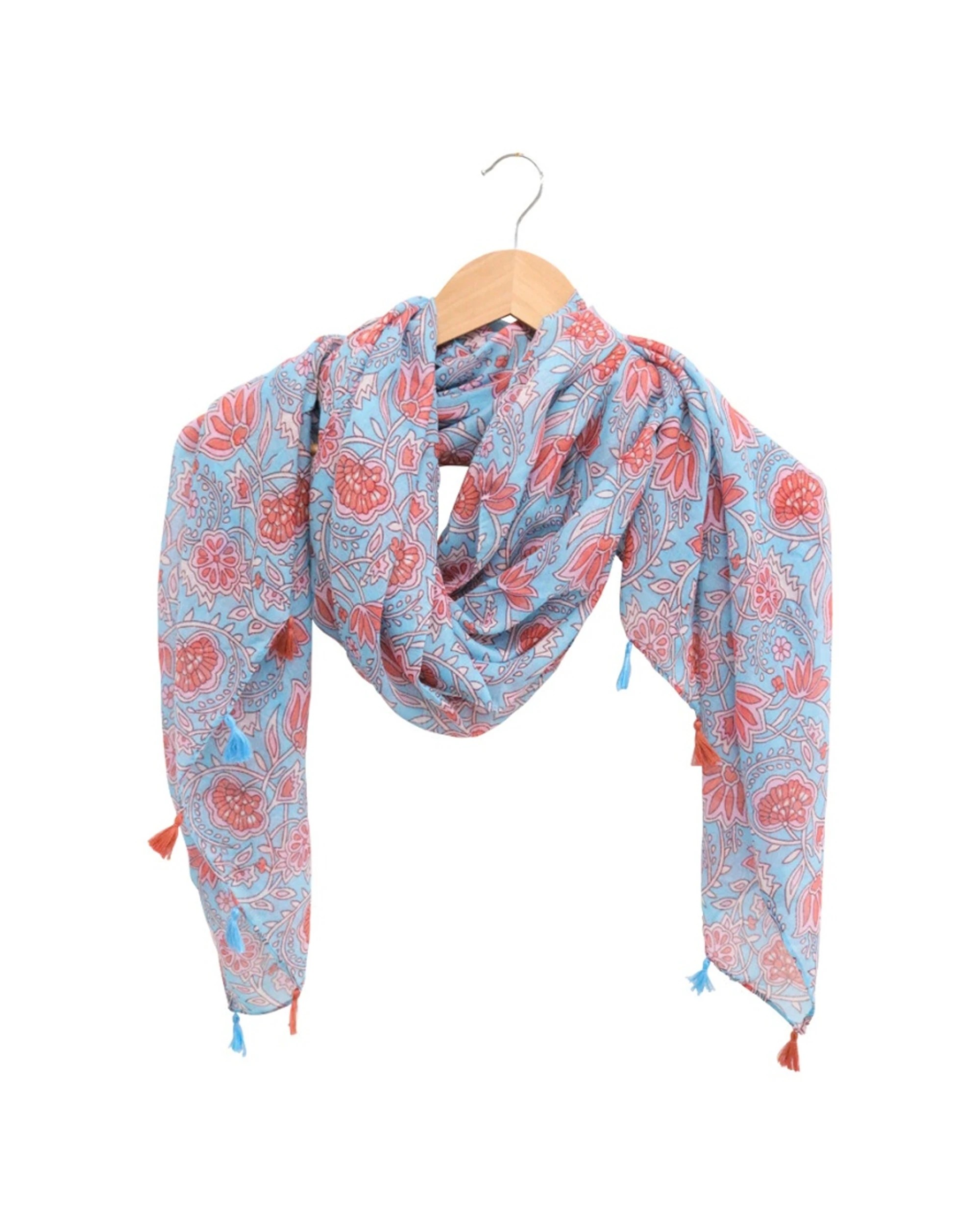 1 LVD Womens Fashion Scarf Lightweight 90x180cm Polyester Pasily - Multi, 1 of 1