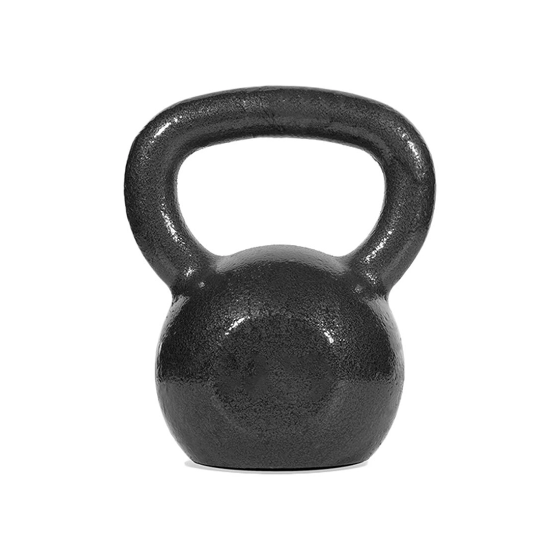 2 BodyWorx 2PK Solid Cast Iron Kettlebell Weights 8kg Home Gym Workout Set Durable - Black, 2 of 2