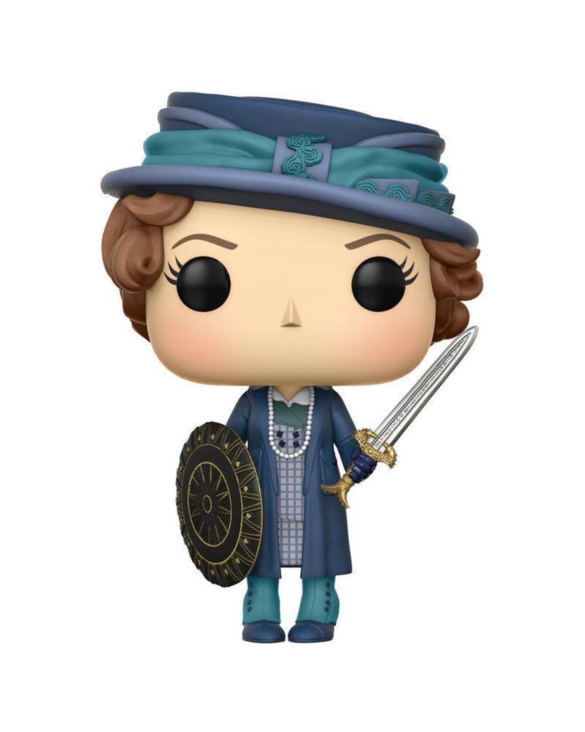 3 Pop Vinyl Figurine Wonder Woman 2017 - Etta With Sword And Shield 10cm - Multi, 3 of 3