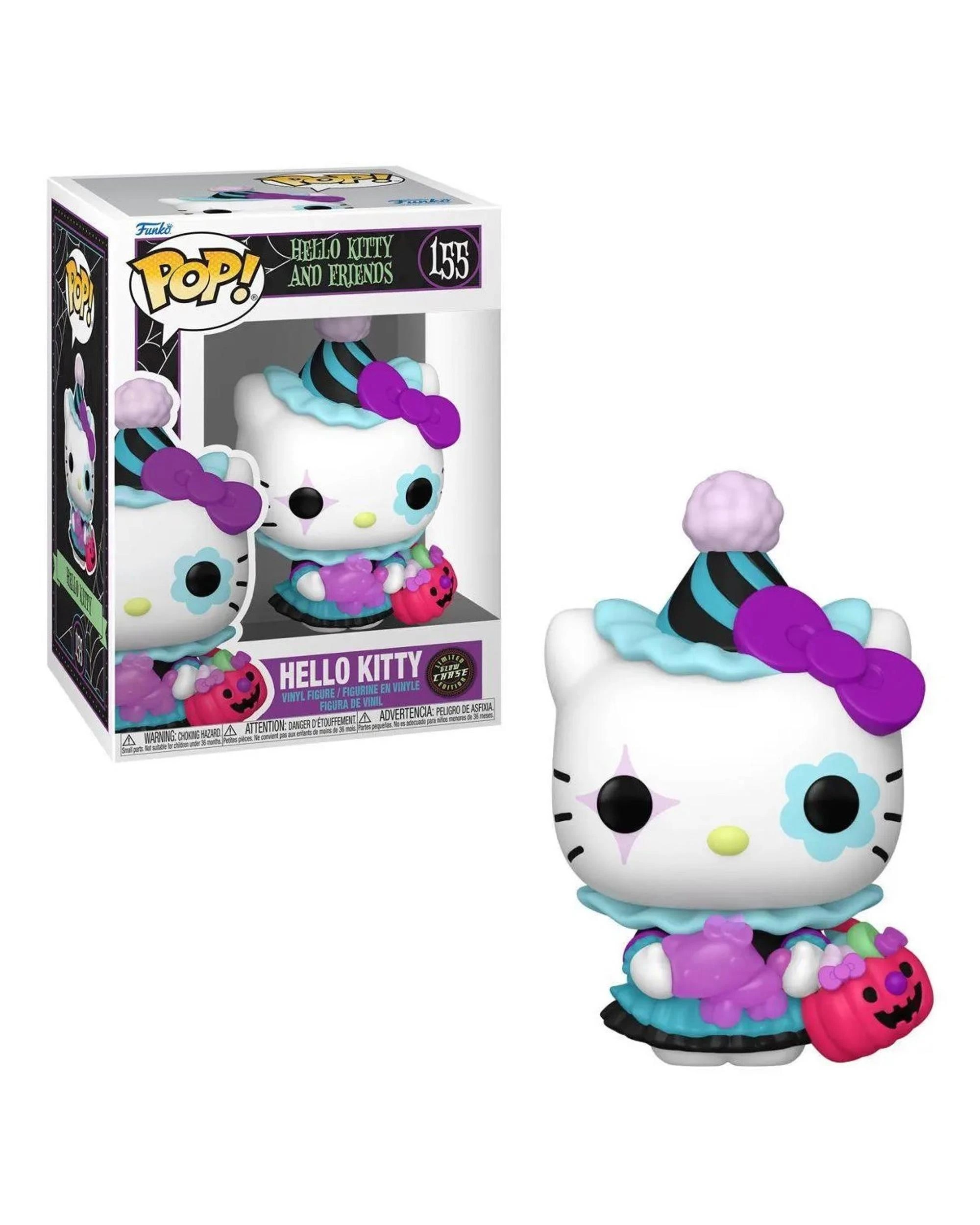 5 Sanrio Hello Kitty and Friends Hello Kitty Spooky Glow In The Dark Funko POP! Vinyl, 5 of 7