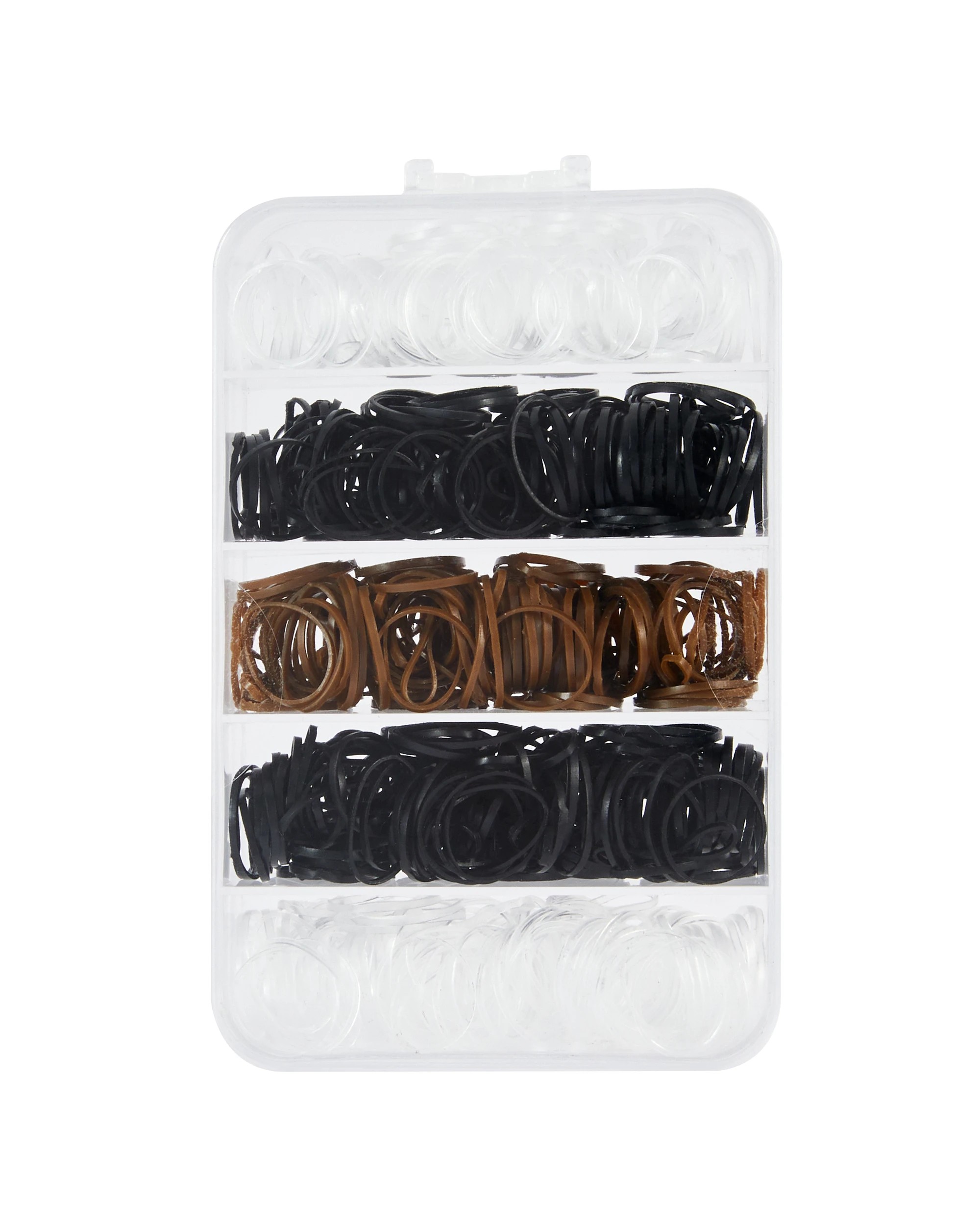 1 OXX Haircare 800 Piece Poly Band Pack, 1 of 4
