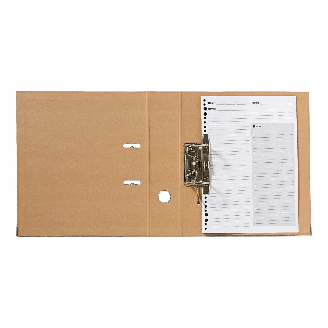 3 Otto Recycled Lever Arch Kraft, 3 of 3