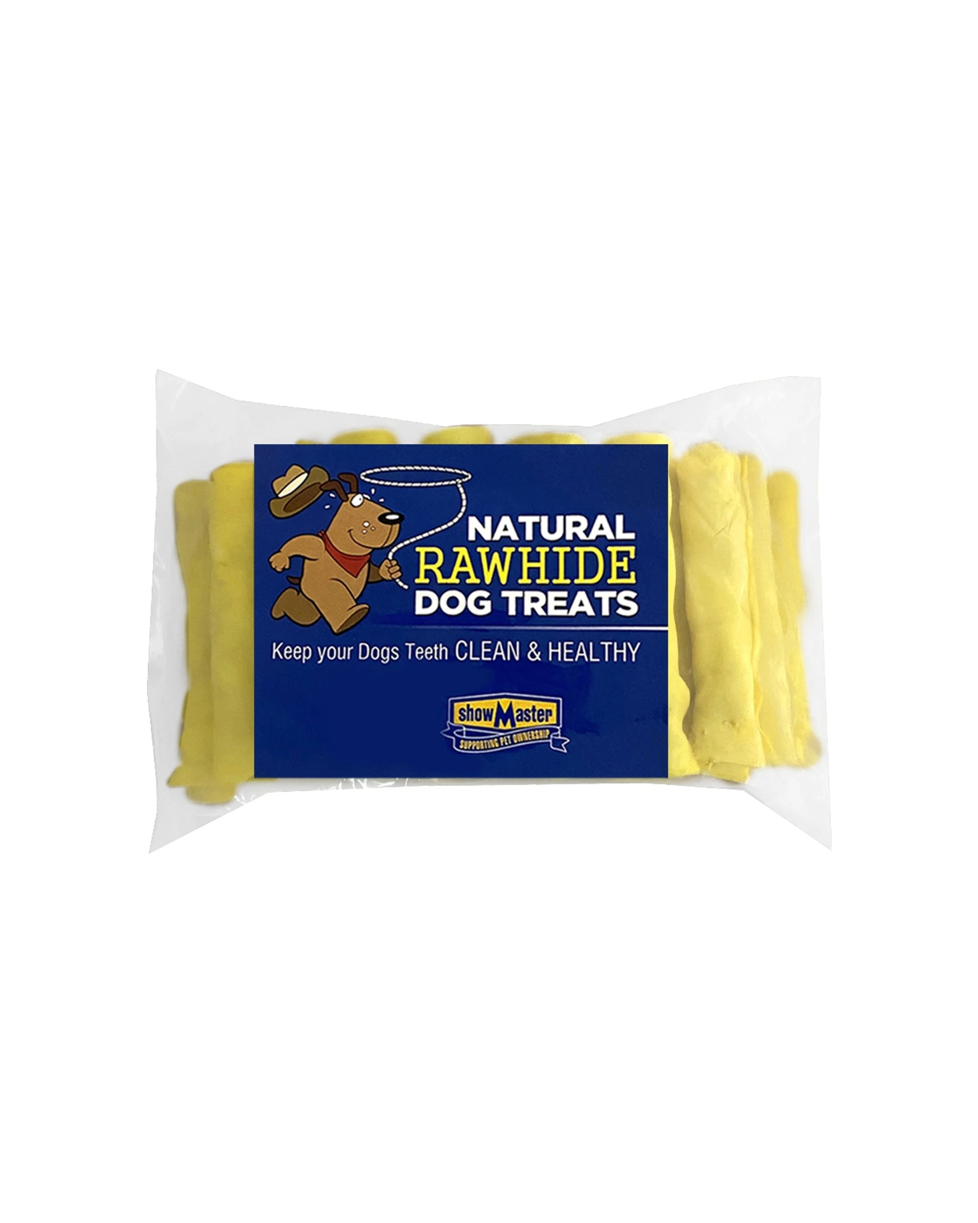 1 Natural Rawhide Dog Treats Small Meaty Roll 20 Pack - Yellow, 1 of 1