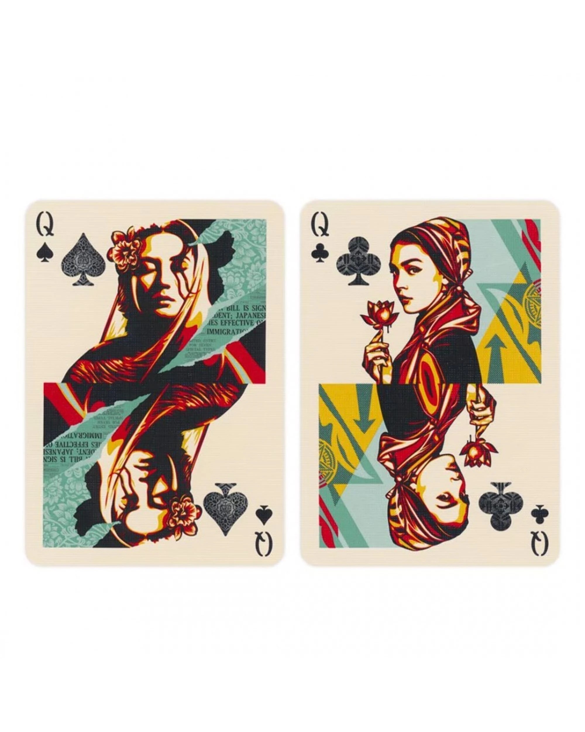 5 theory11 OBEY Gold Edition Playing Cards, 5 of 6