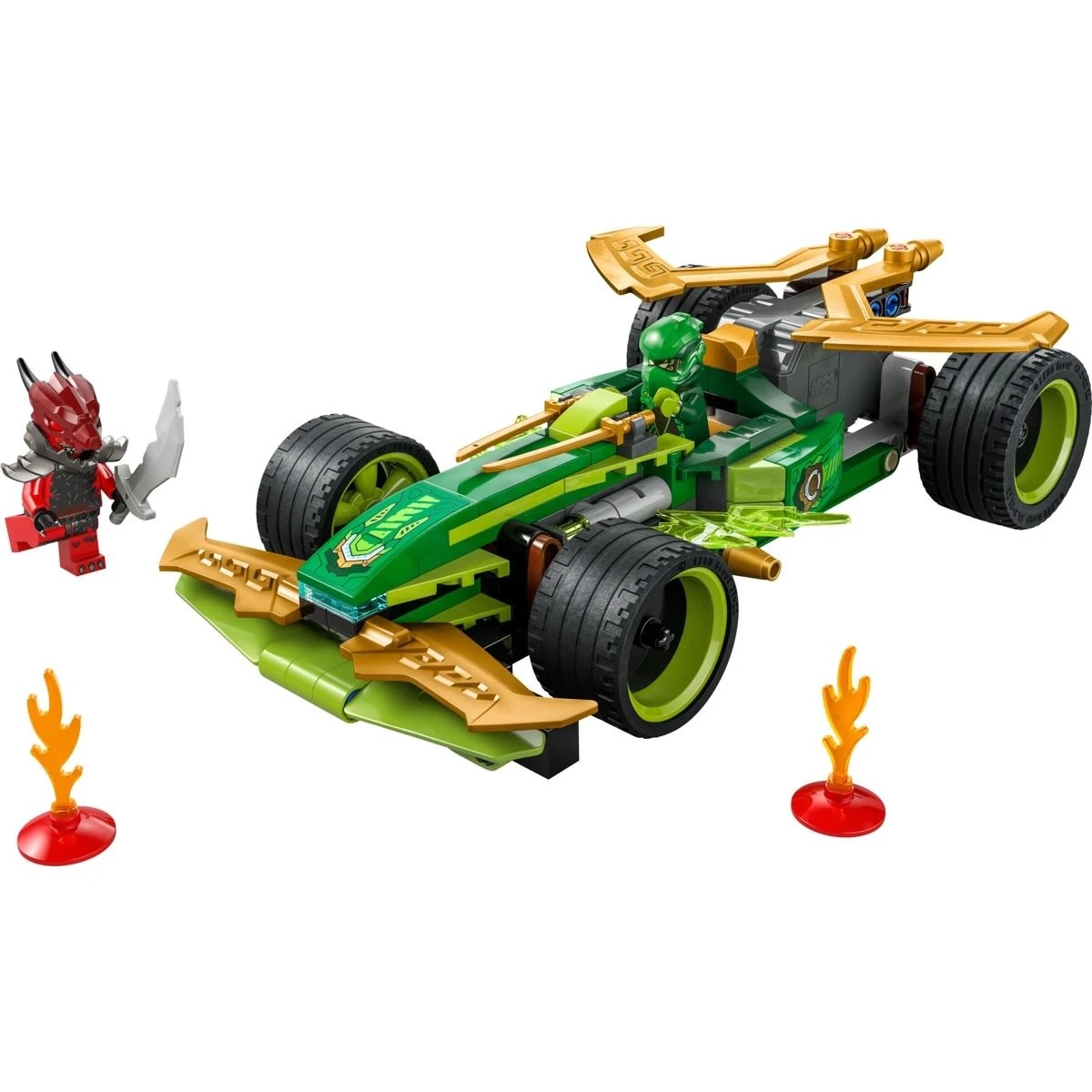 3 LEGO NINJAGO Lloyd’s Pull-Back Race Car 71828, 3 of 10