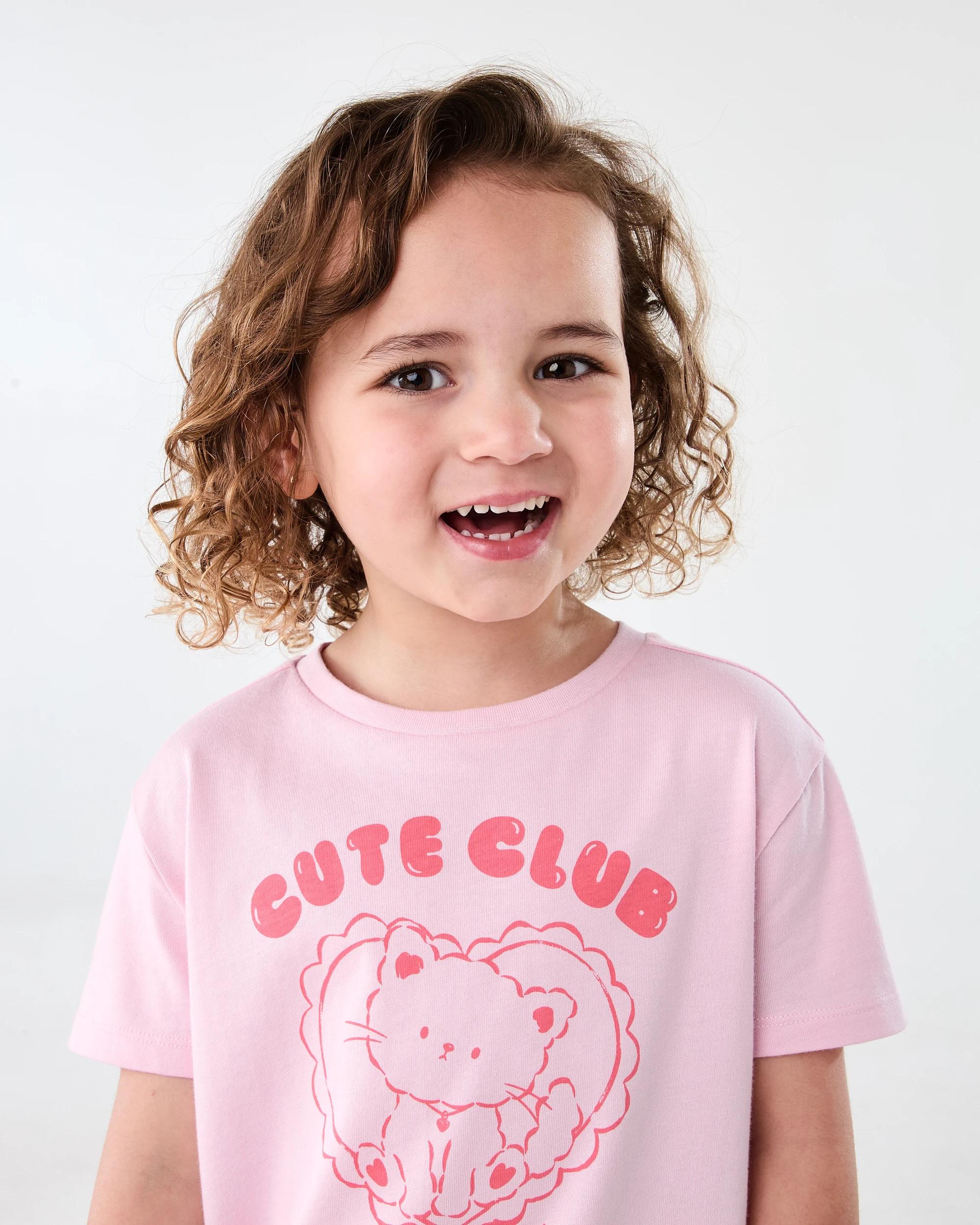 5 Printed T-shirt Pink Cat, 5 of 7