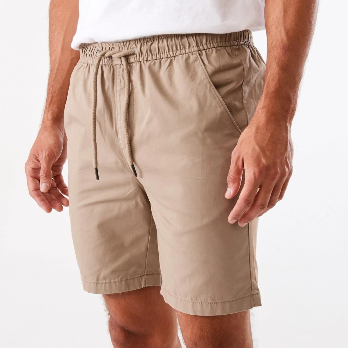 2 Elastic Waistband Chino Shorts Bge Elm, 2 of 6