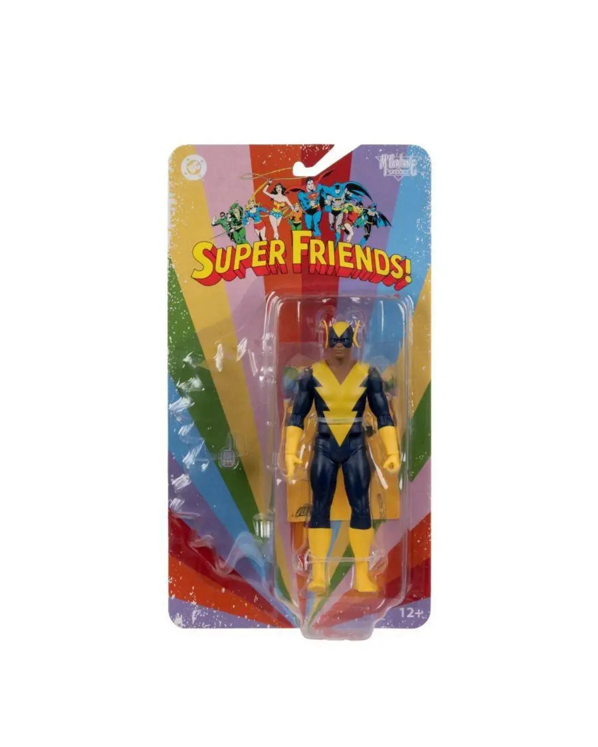7 DC Comics Retro Super Friends Black Vulcan 6 inch Action Figure, 7 of 9