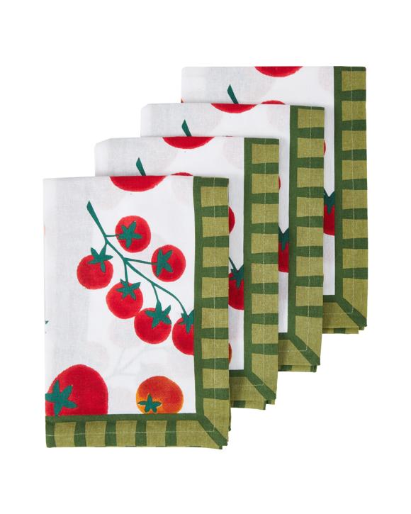 4 Pack Mediterranean Napkins