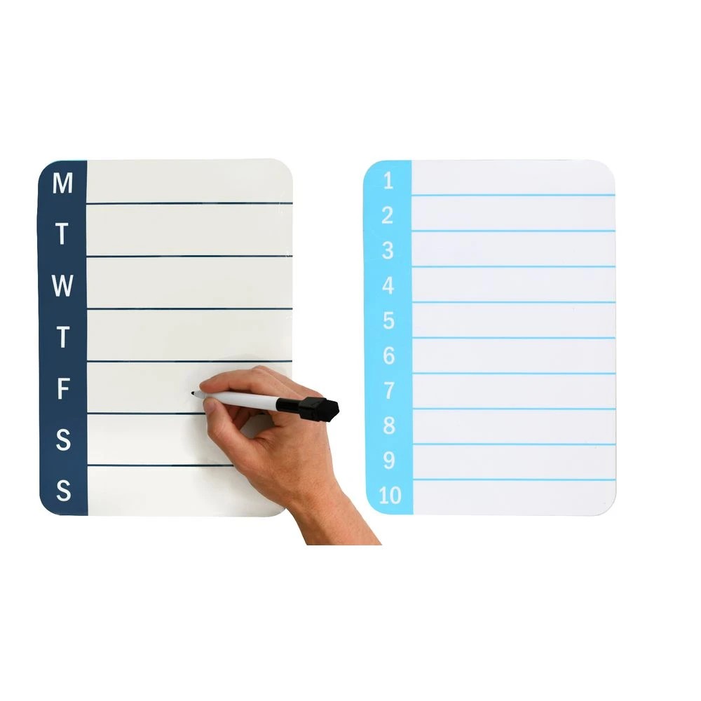 3 Otto A4 Magnetic Dry Erase Weekly Planner & To Do List 2 Pack, 3 of 4