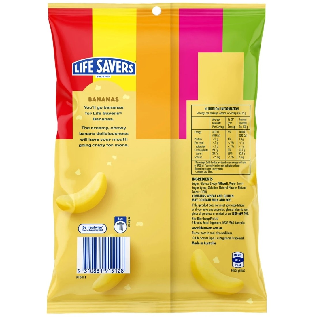 2 Life Savers Bananas 160g, 2 of 2