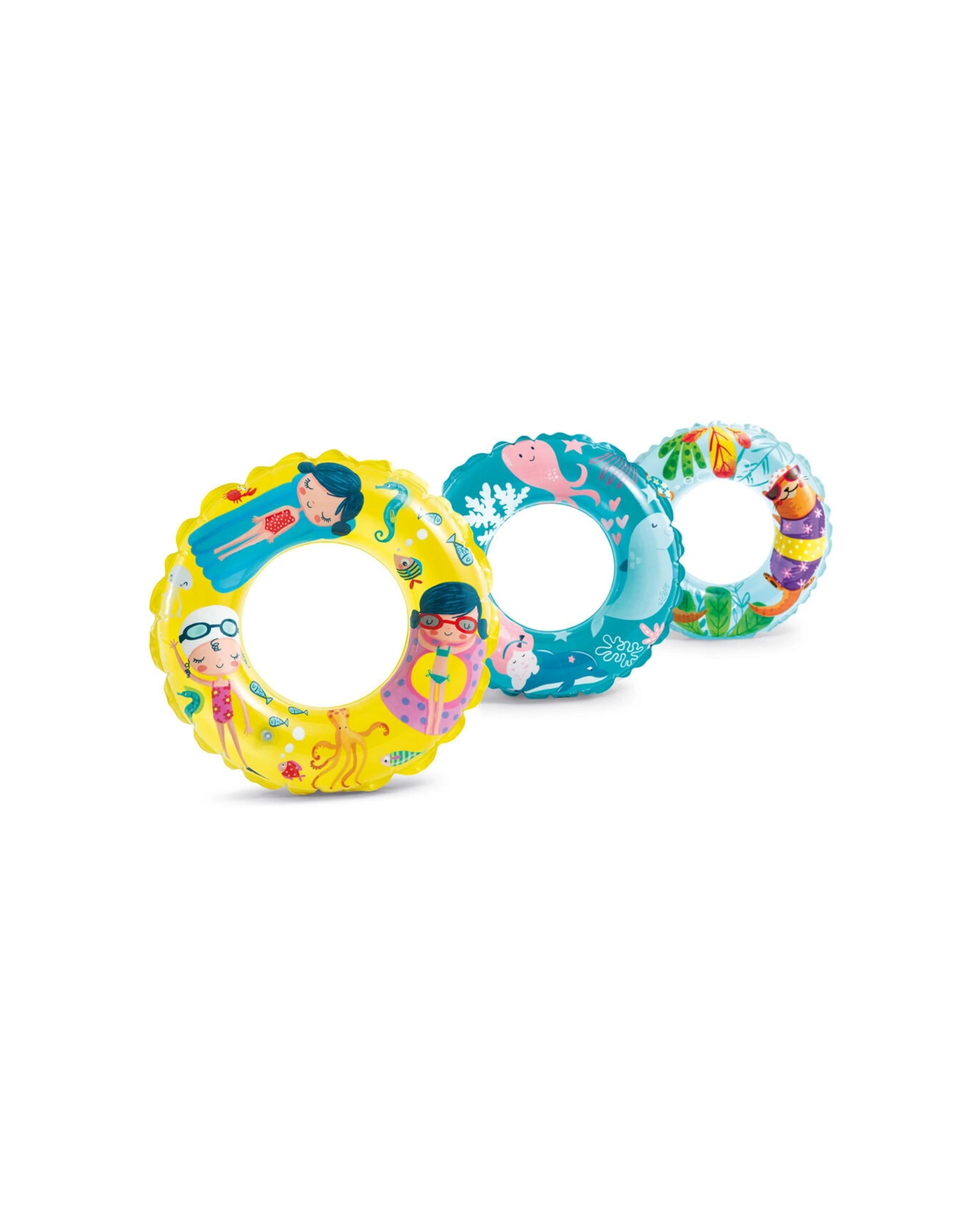 5 Intex 4x Rings Inflatable Vinyl Pool Toy - Assorted, 5 of 9
