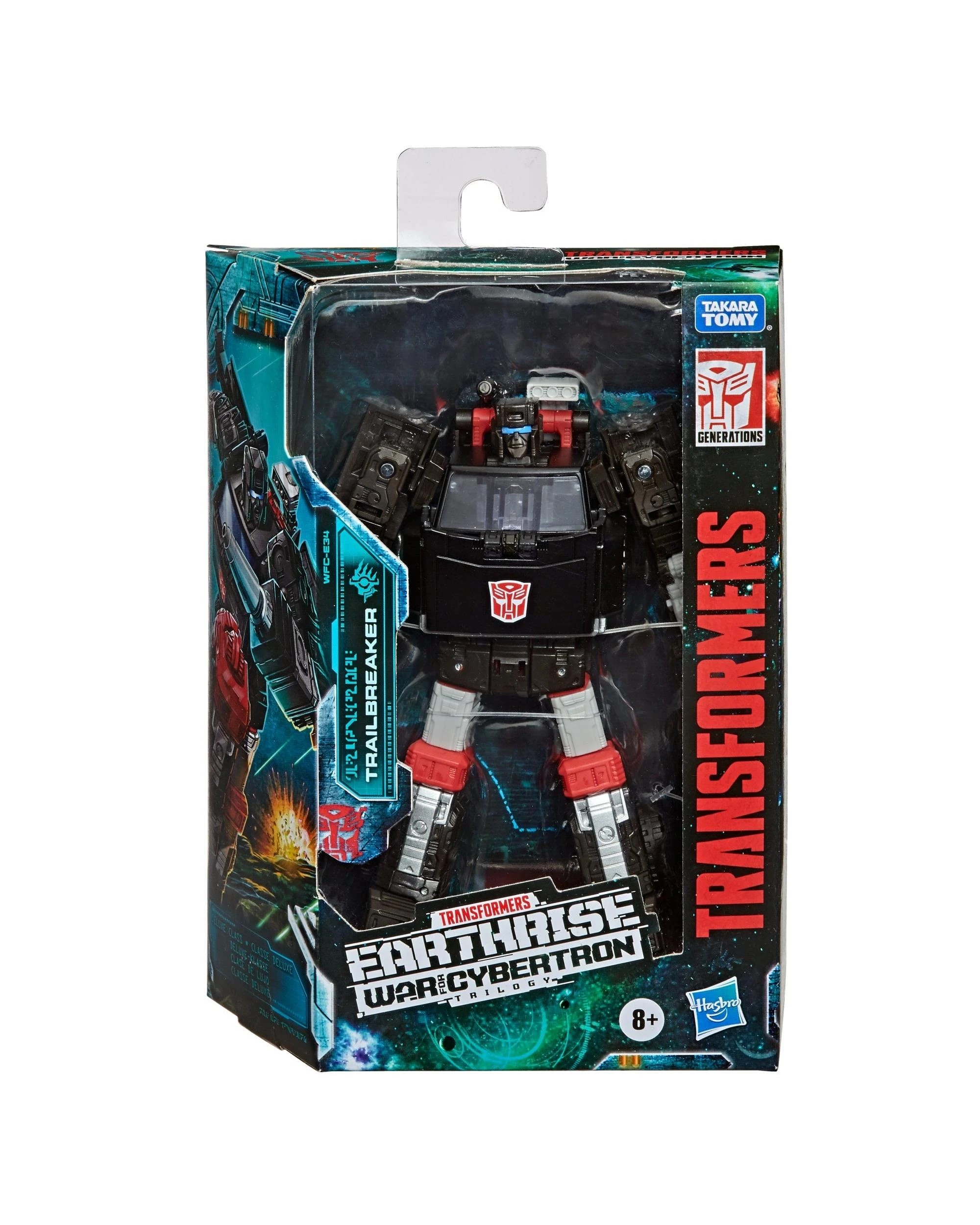 2 Transformers Generations Deluxe Class War for Cybertron Earthrise WFC-E34 Trailbreaker Action Figure, 2 of 10
