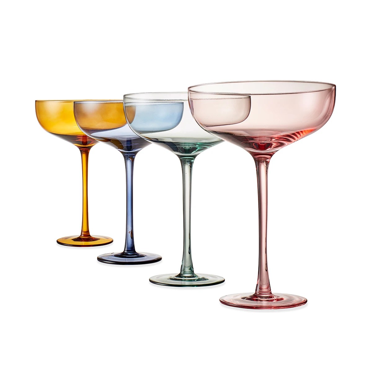 1 4 Spectrum Coupe Glasses, 1 of 6