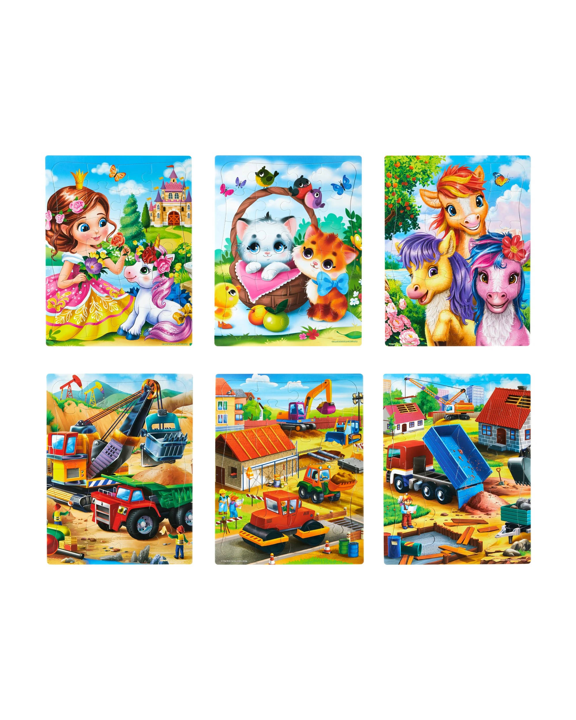 2 24 Piece 3 x Frame Tray Puzzle - Assorted, 2 of 3