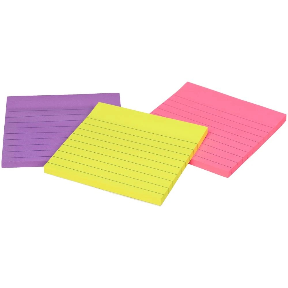 3 J.Burrows Stick-It Notes 101x101mm Assorted 3 Pack, 3 of 4