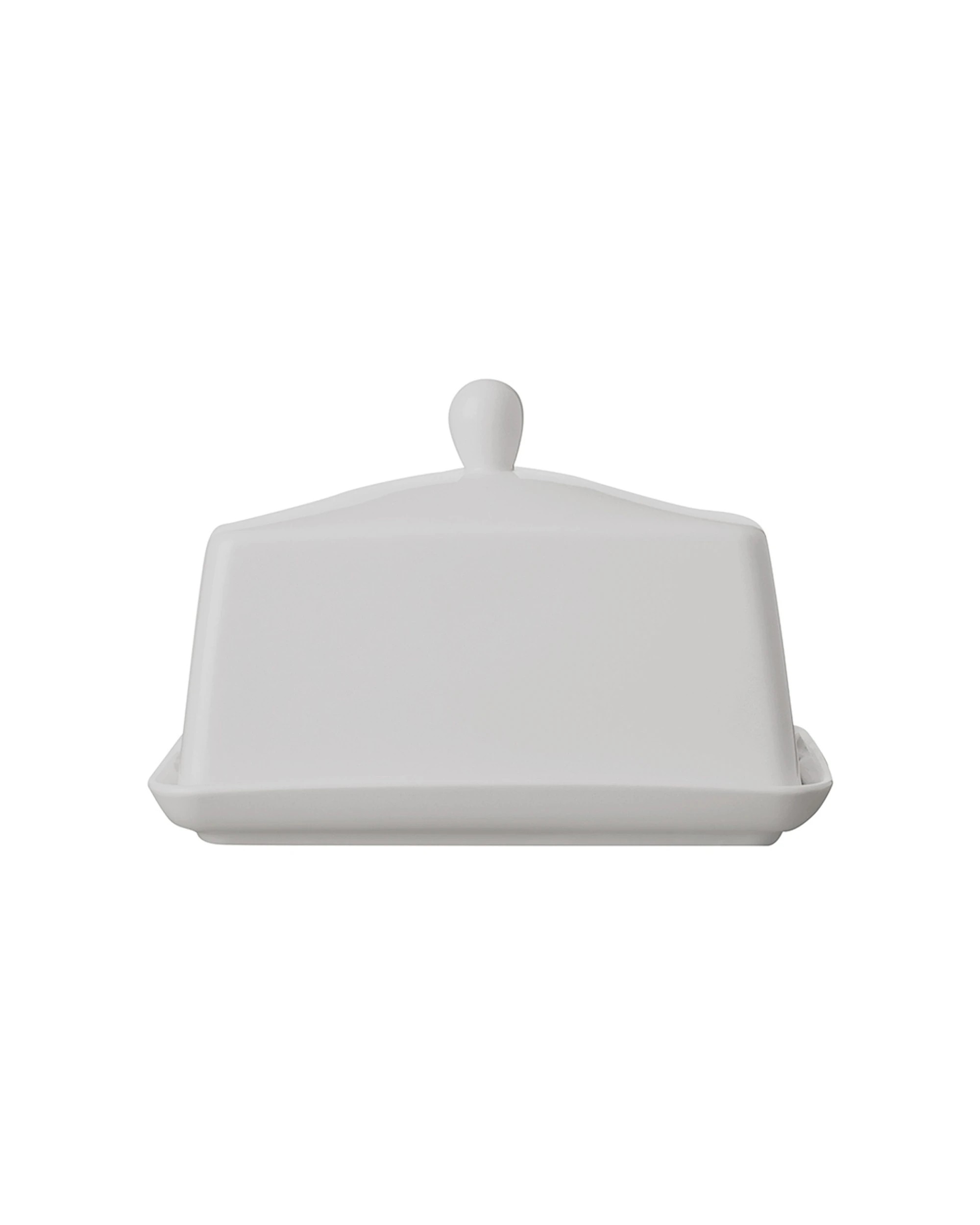 2 Maxwell & Williams 2x Basics Porcelain Butter Dish Container & Cover Set 16cm, 2 of 2