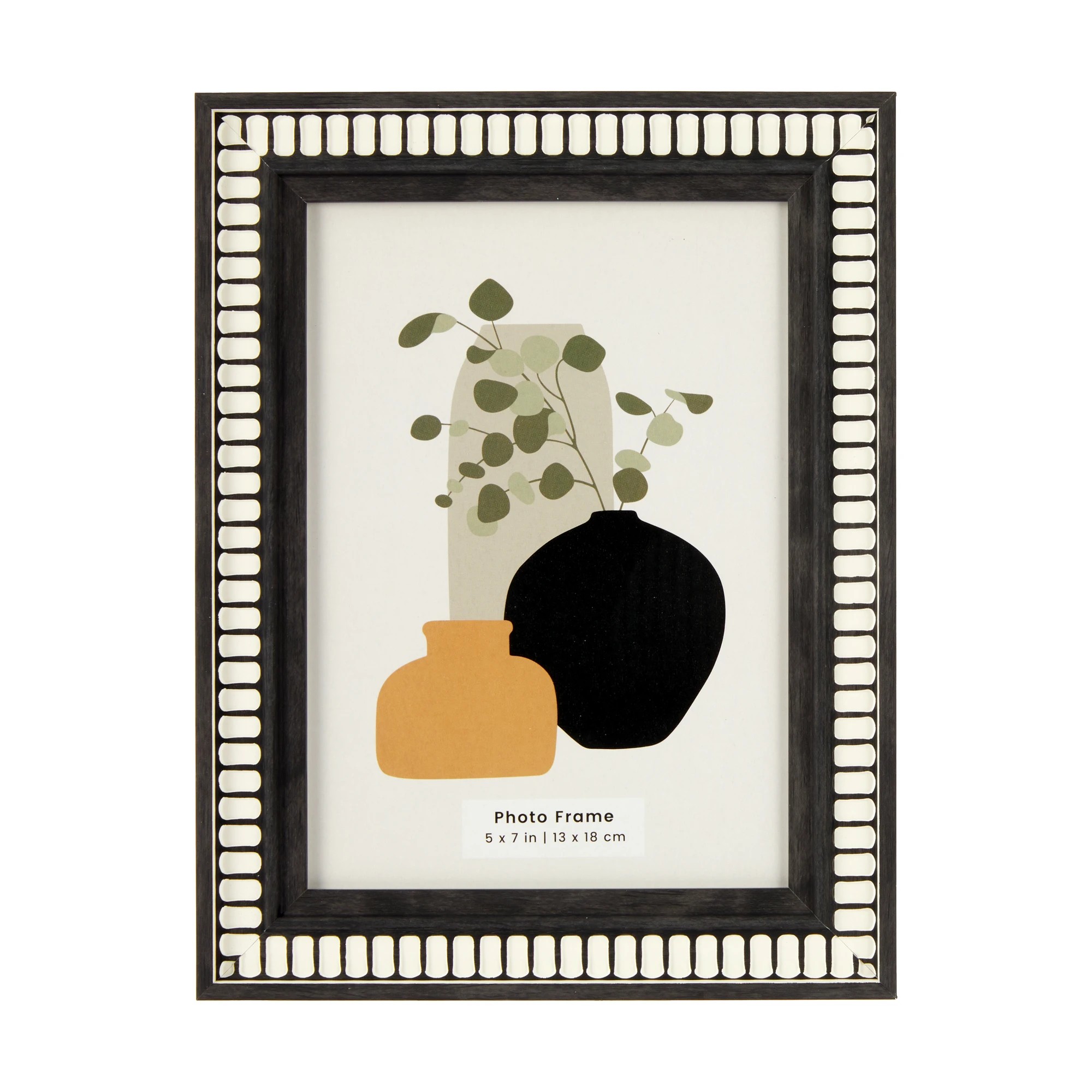 1 Frame Tribal 7in. x 5in. - Black, 1 of 4