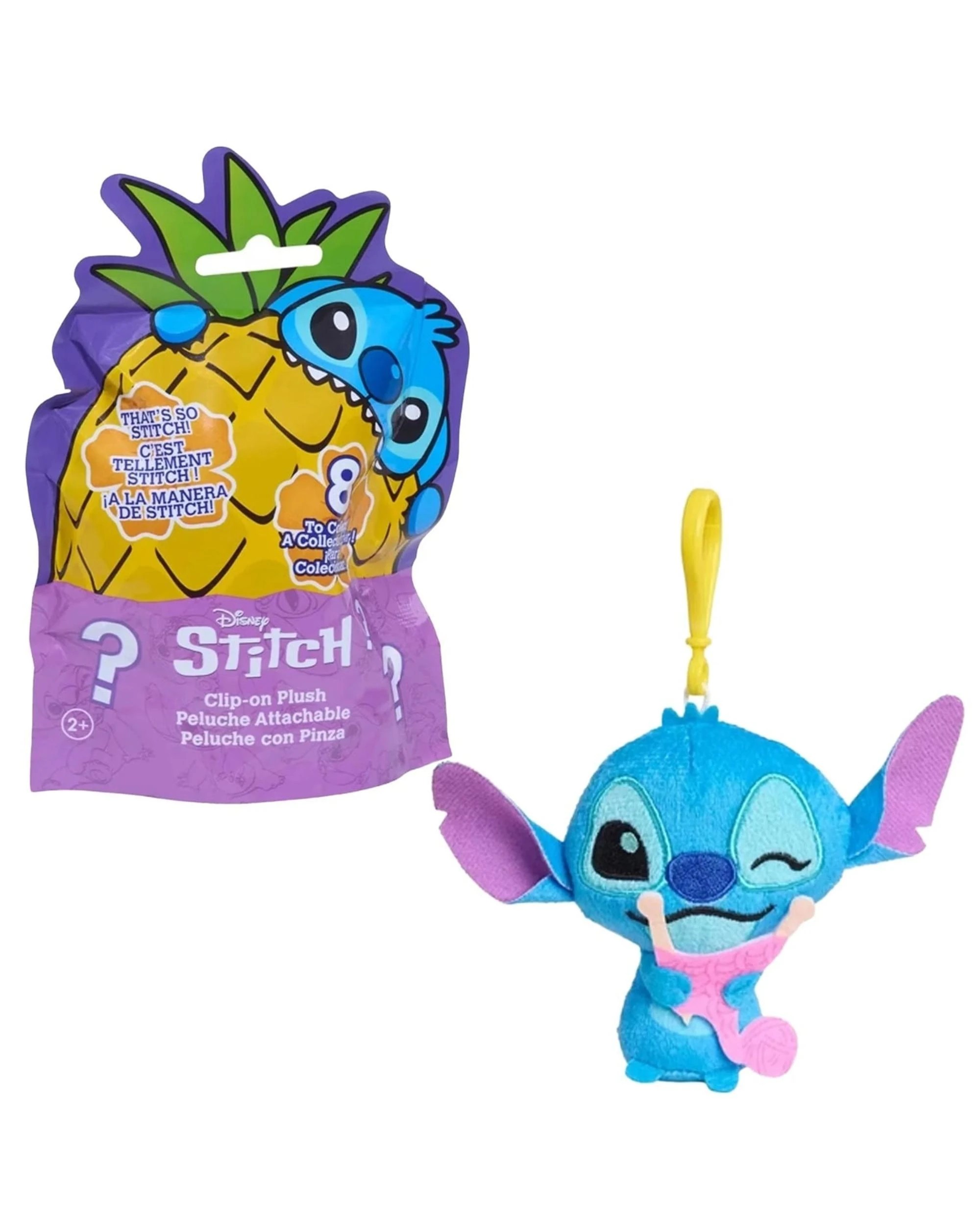 1 Disney Stitch That's So Stitch Clip on Plush Blind Bag, 1 of 4