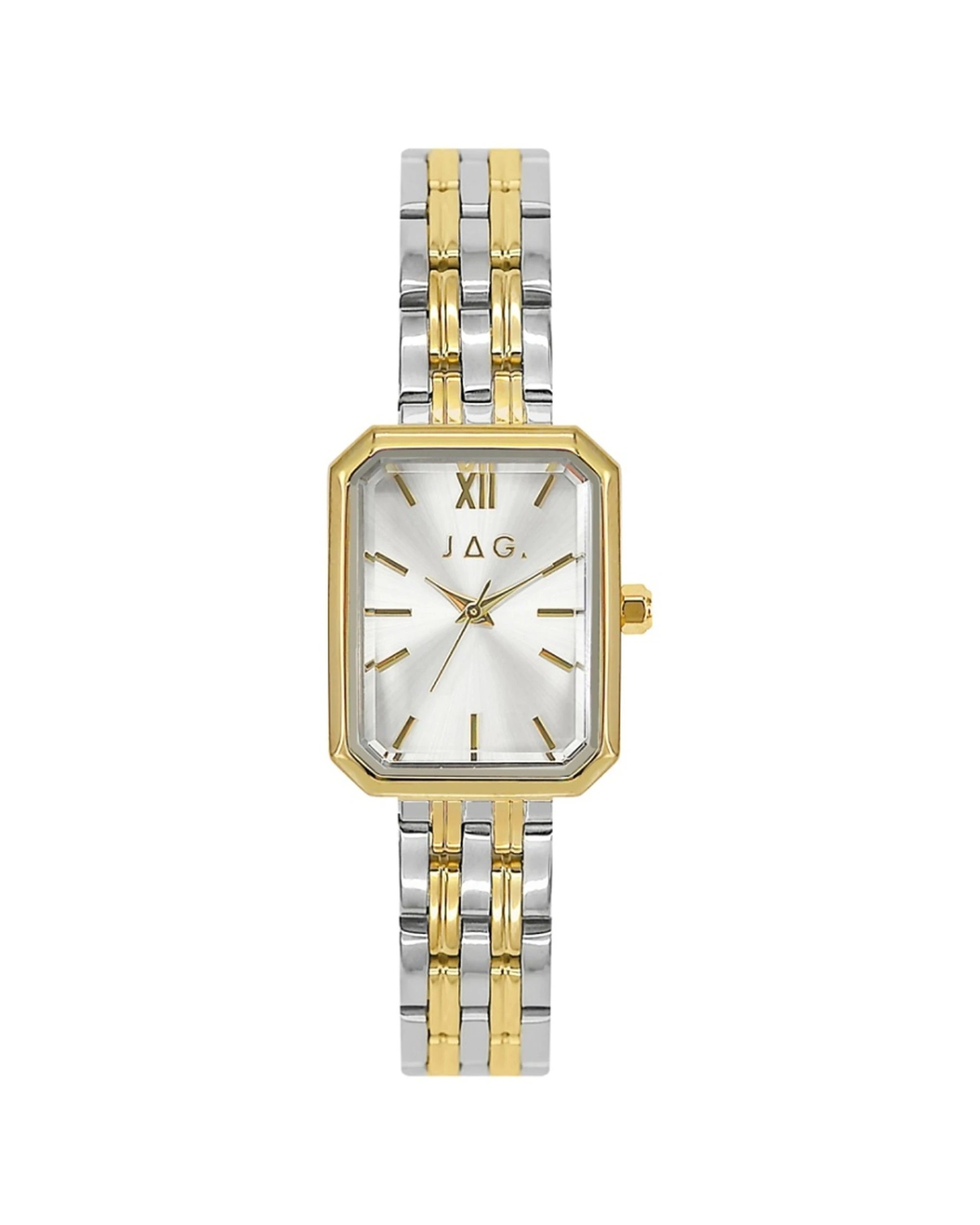 1 JAG Nattai Women's Gold Silver Two-Tone Stainless Steel Watch 20.5mm 3 ATM Water Resistant, 1 of 2