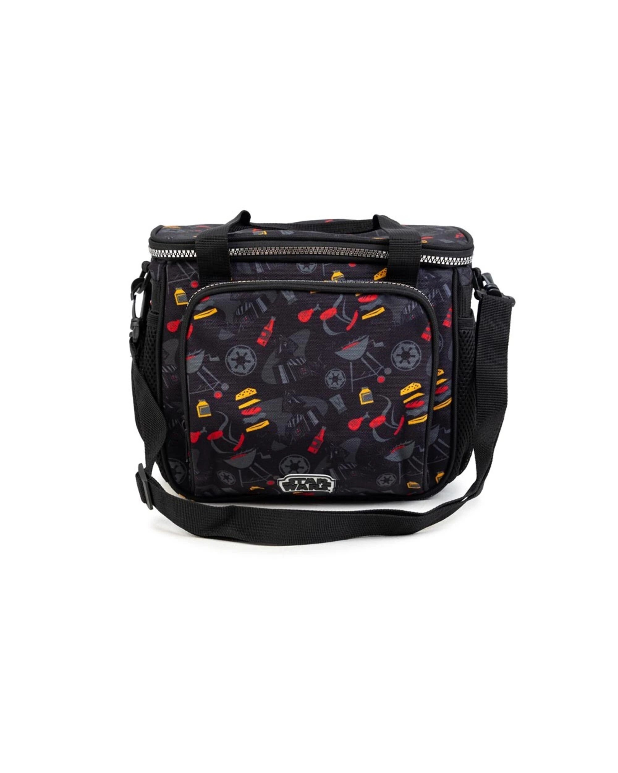 3 Star Wars - Darth Vader BBQ All-Over-Print Lunch Box Cooler - Black, 3 of 3