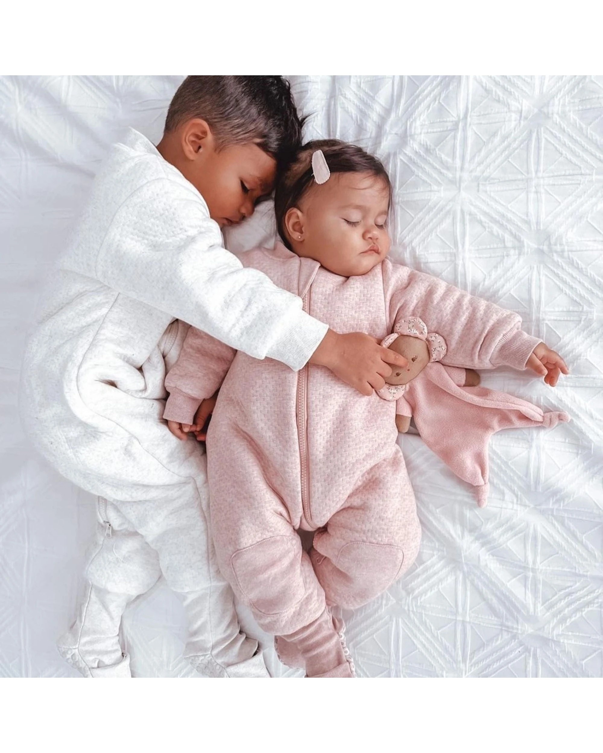 5 Babystudio Warmie Sleeves And Legs Cotton 3.0 Tog Medium Oatmeal - Beige, 5 of 8
