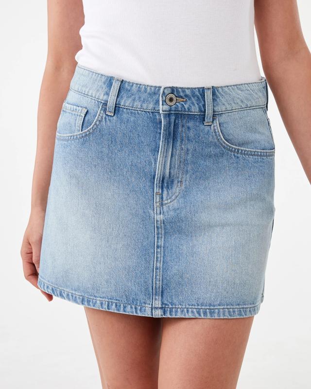 Denim A-Line Mini S