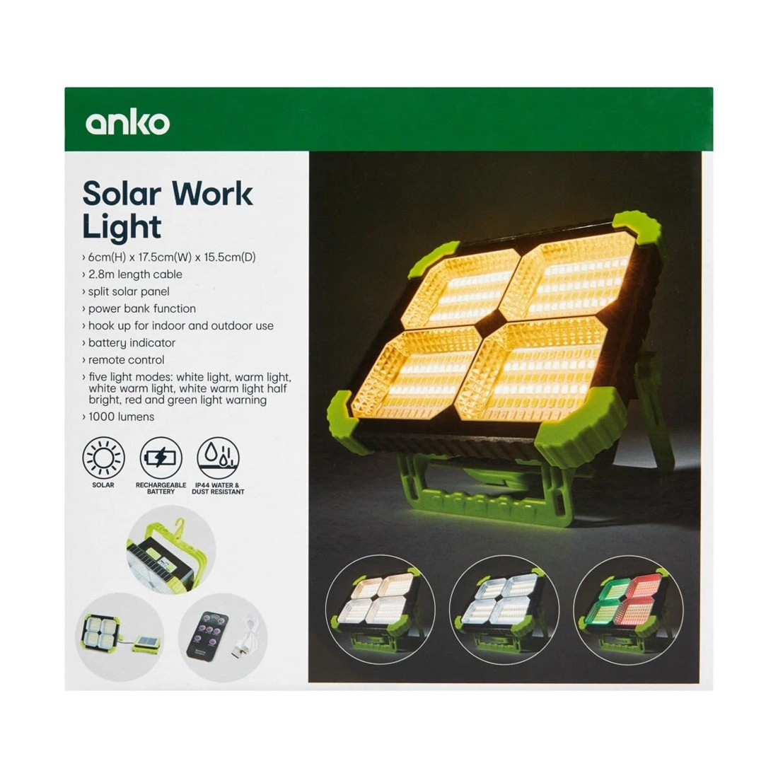 9 Solar Work Light, 9 of 10