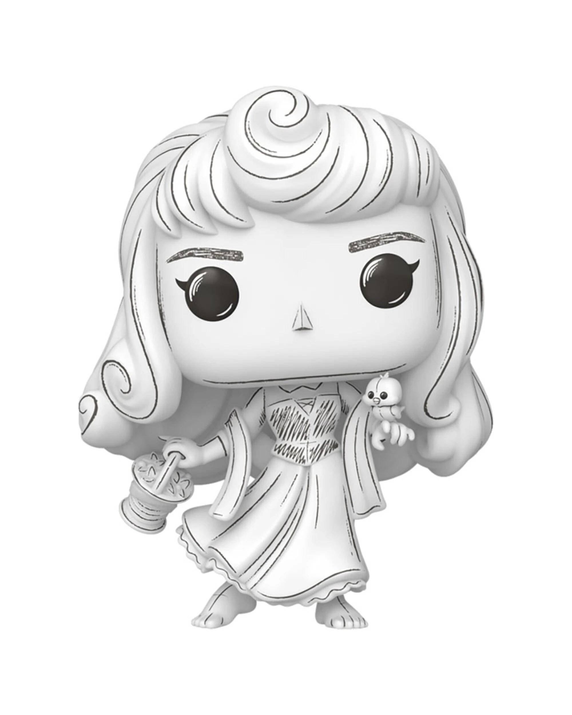 1 Disney - Sleeping Beauty Aurora Sketch Pop! Vinyl Figure, 1 of 2