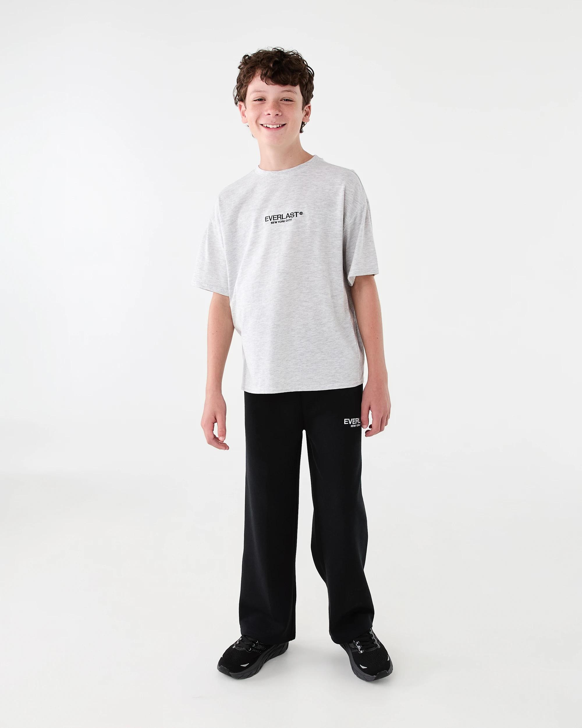 7 Everlast Kids Trackpants Black, 7 of 7