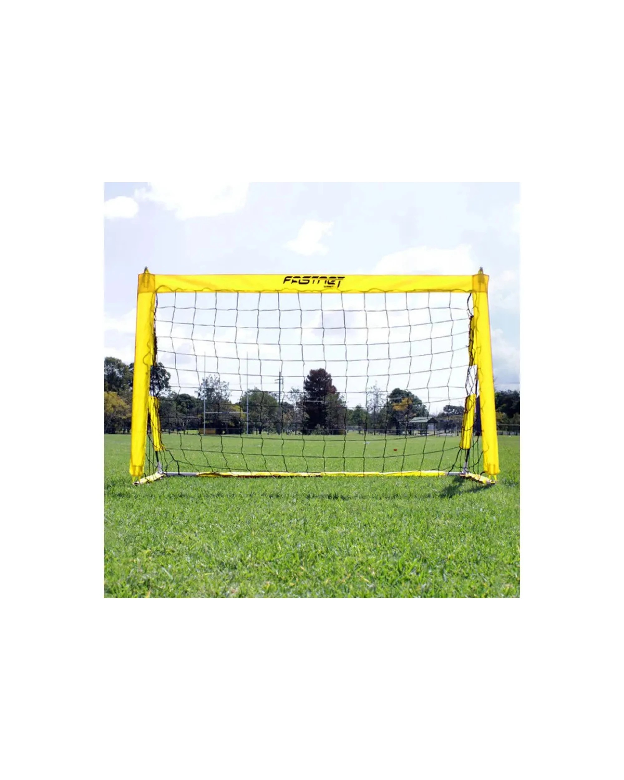 4 Summit 2x Pop Up Fastnet Soccer Goal Futsal Football Portable Flexible 1.5m x 0.9m, 4 of 4